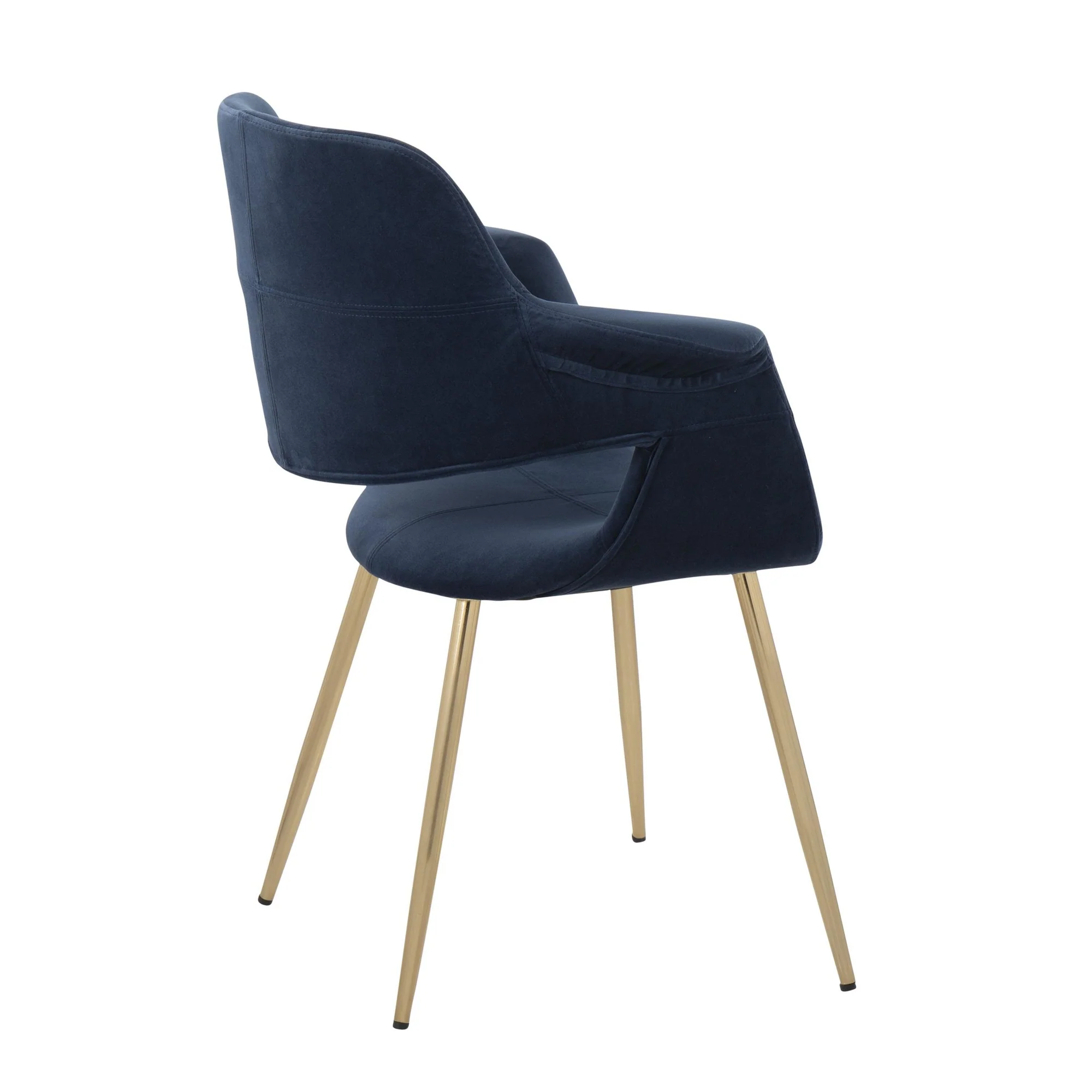 Vintage Flair Chair - Set of 2 Blue By LumiSource - CH-VFLV-MTPR1 AUBU2 - Image 9
