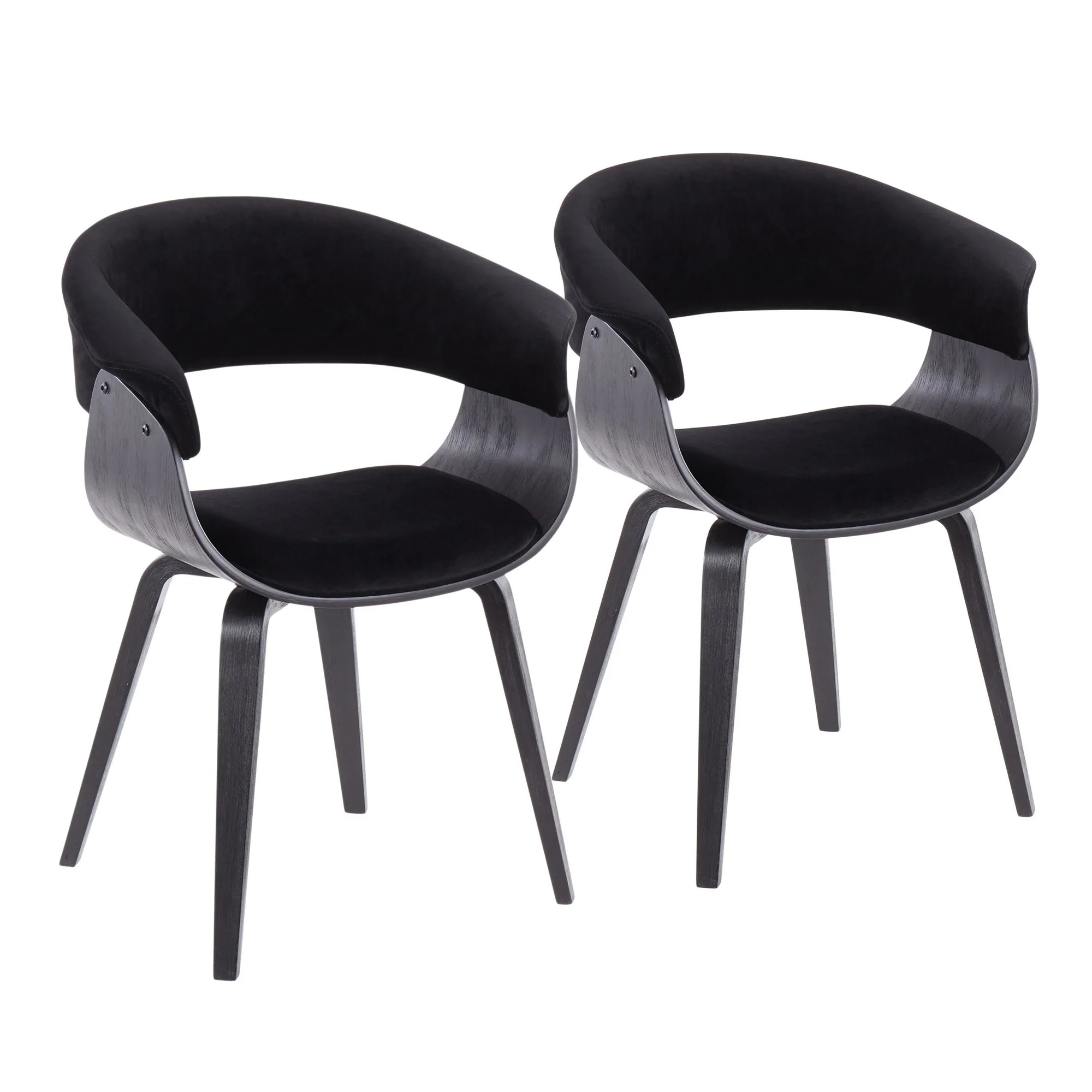 Vintage Mod Chair - Set of 2 By LumiSource - Image 3