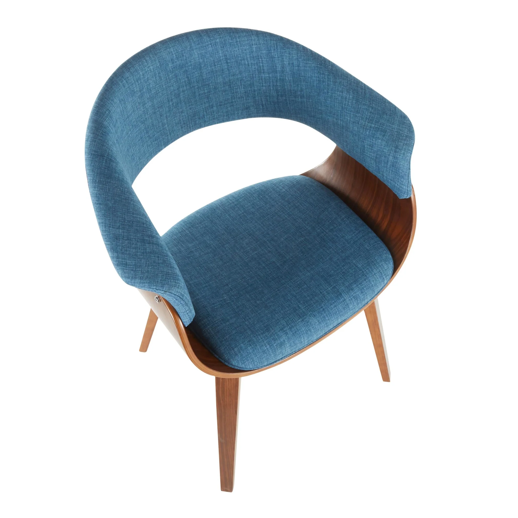 Vintage Mod Chair - Set of 2 Blue By LumiSource - Image 4