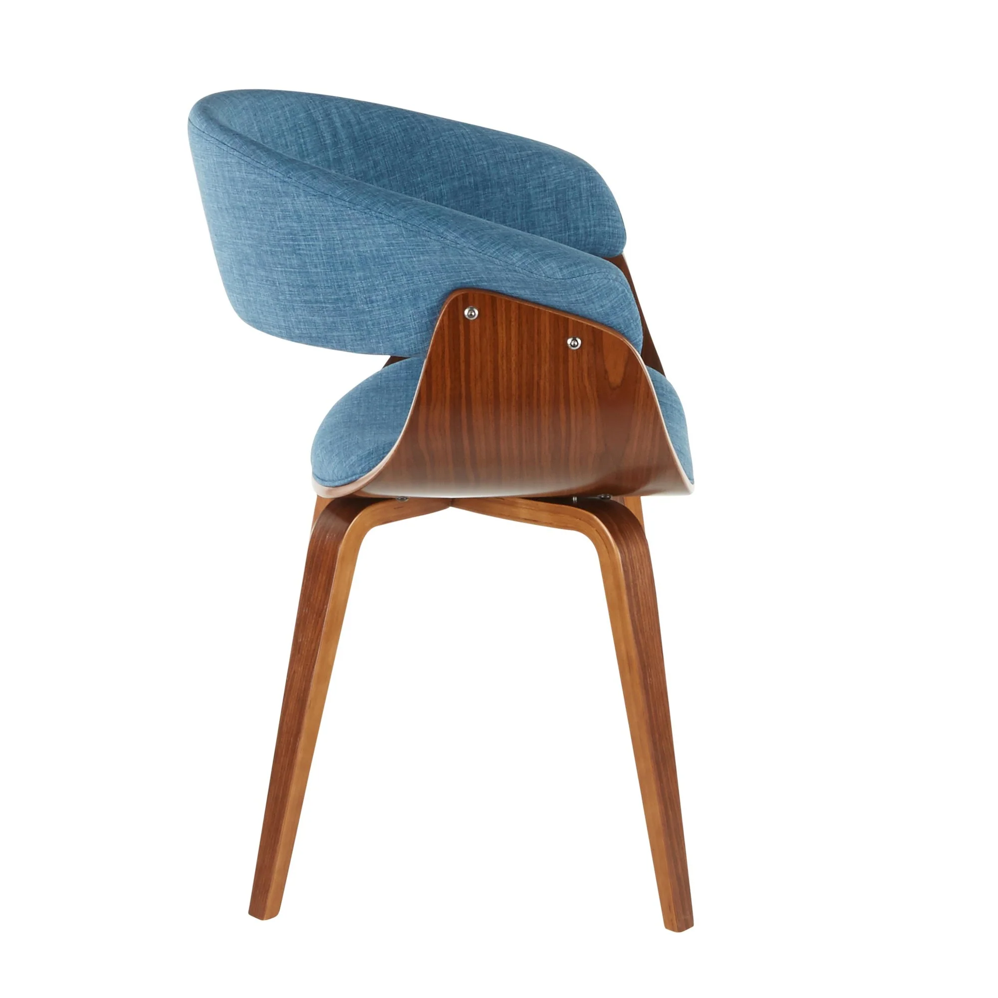 Vintage Mod Chair - Set of 2 Blue By LumiSource - Image 9