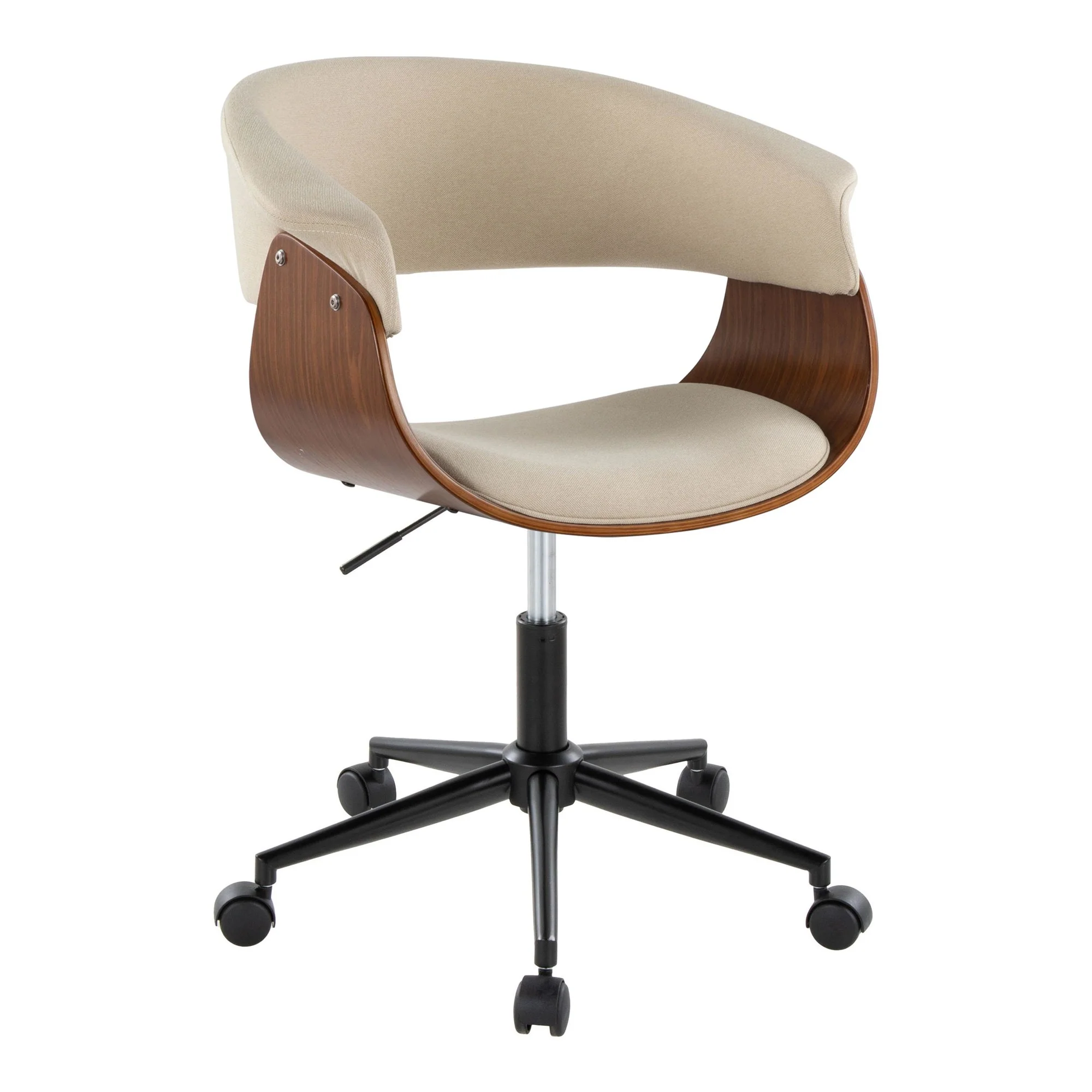 Vintage Mod Office Chair By LumiSource - OC-VMOFB1 AUZBCR1 - Image 11