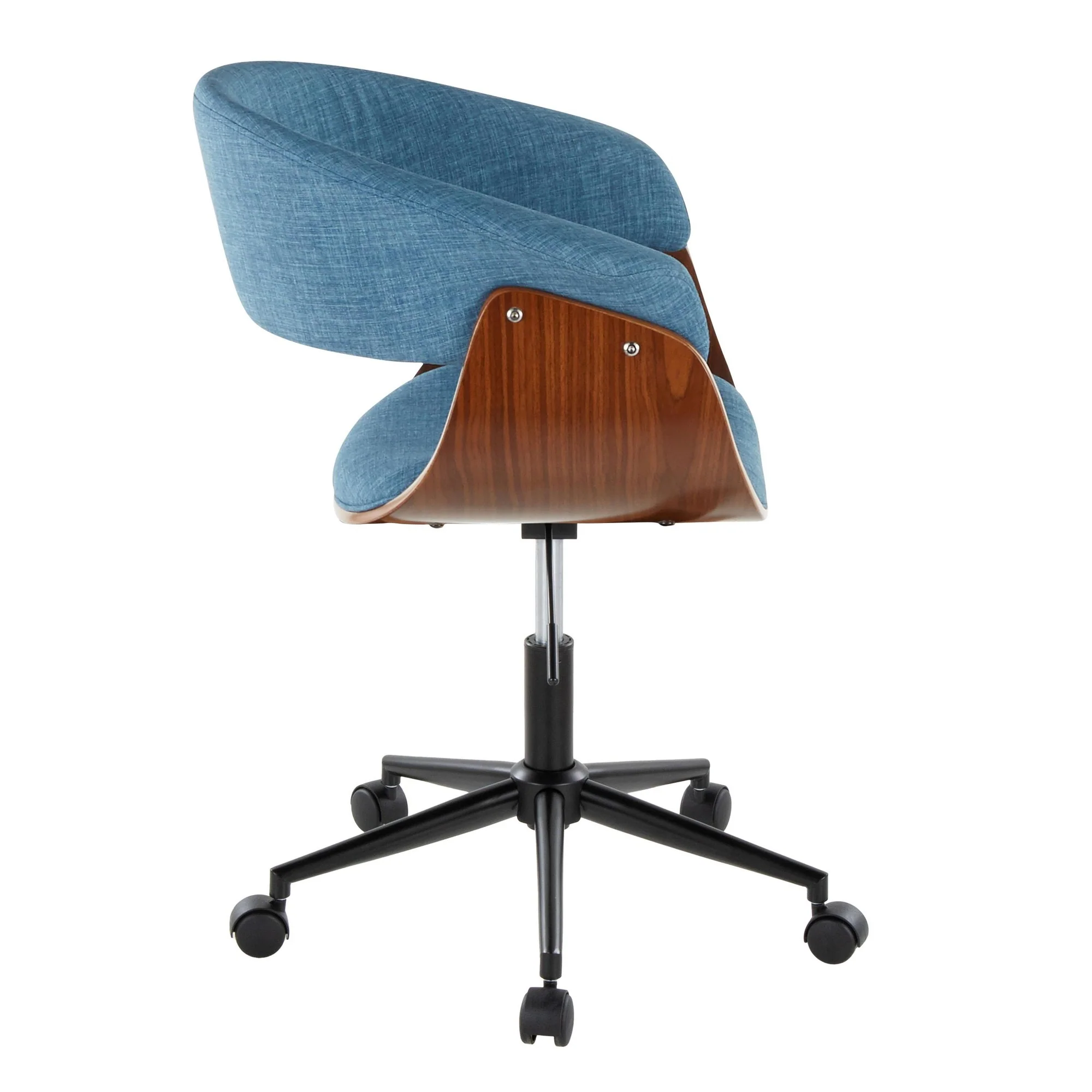 Vintage Mod Office Chair By LumiSource - OC-VMOFB1 AUZBCR1 - Image 2