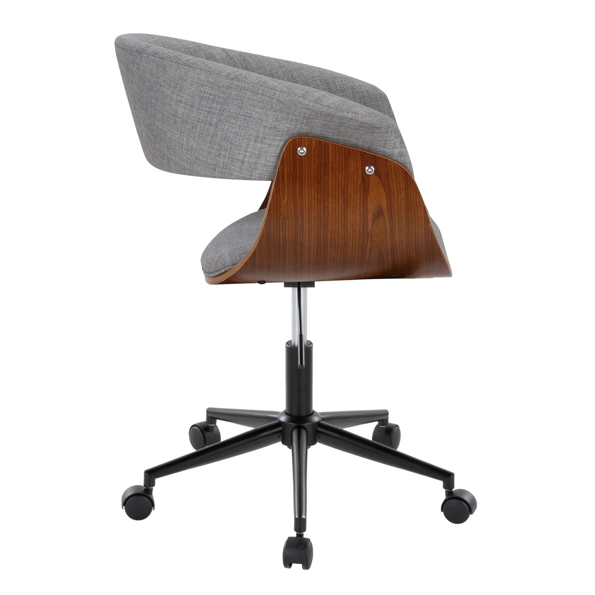 Vintage Mod Office Chair By LumiSource - OC-VMOFB1 AUZBCR1 - Image 22