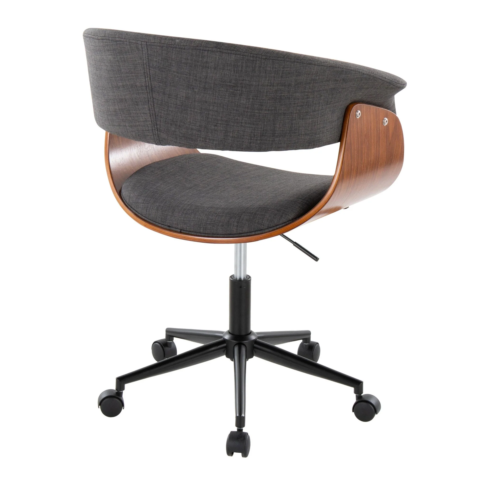 Vintage Mod Office Chair By LumiSource - OC-VMOFB1 AUZBCR1 - Image 8