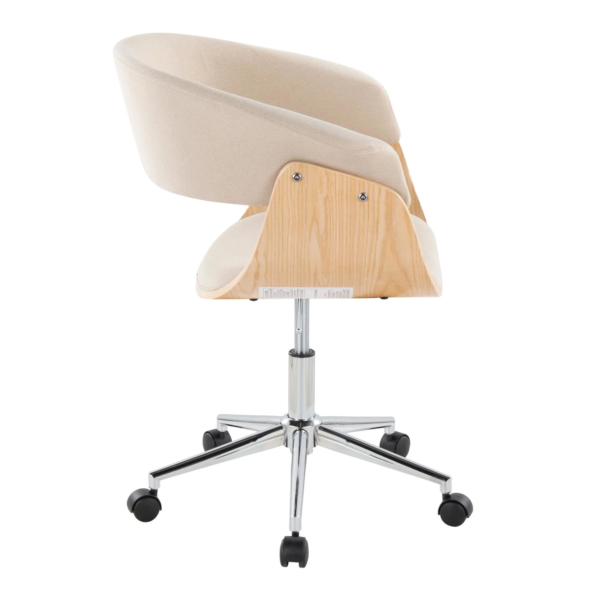 Vintage Mod Office Chair By LumiSource - OC-VMOFB1 CHRNACR1 - Image 2