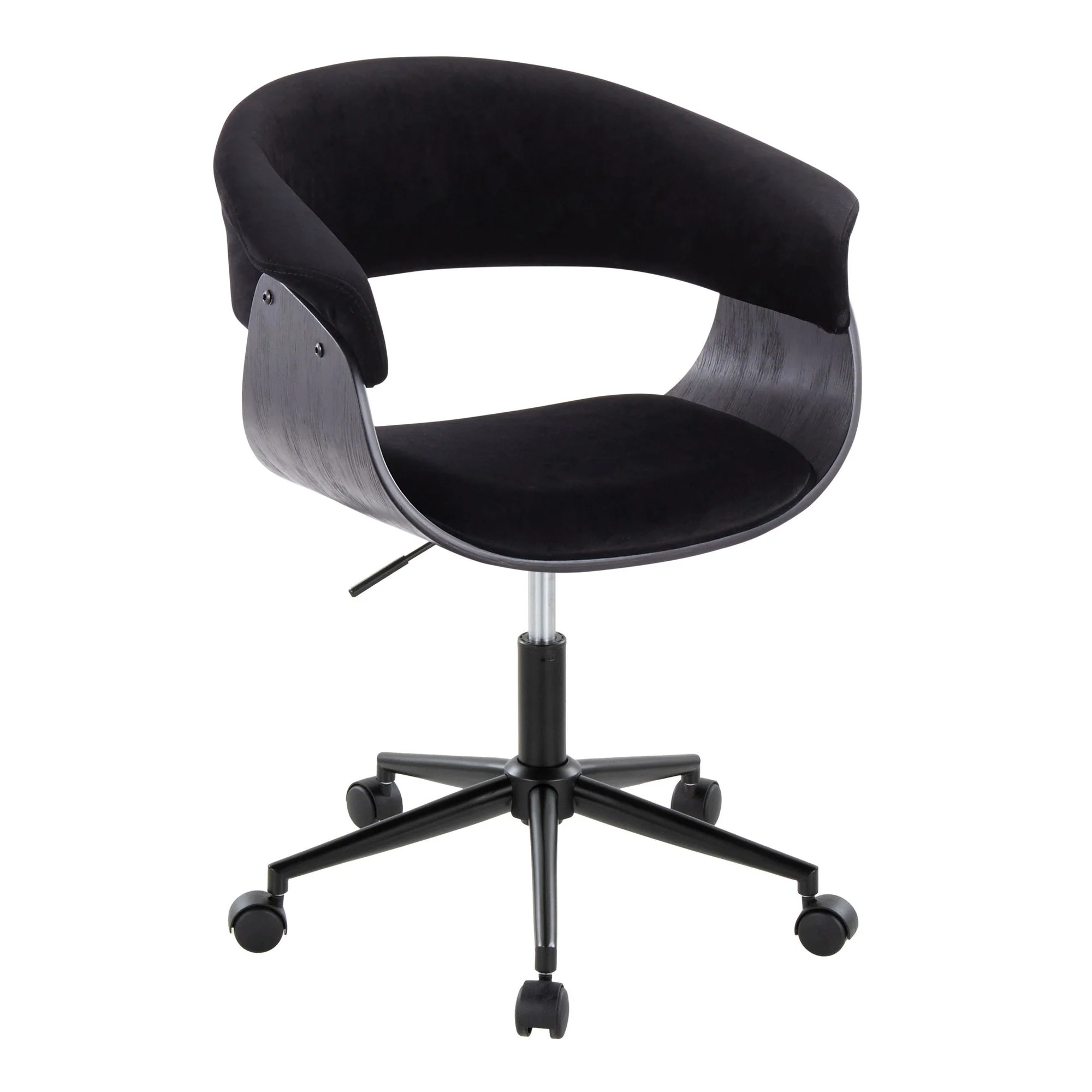 Vintage Mod Office Chair By LumiSource - OC-VMOV1 BKBKBK1 - Image 3