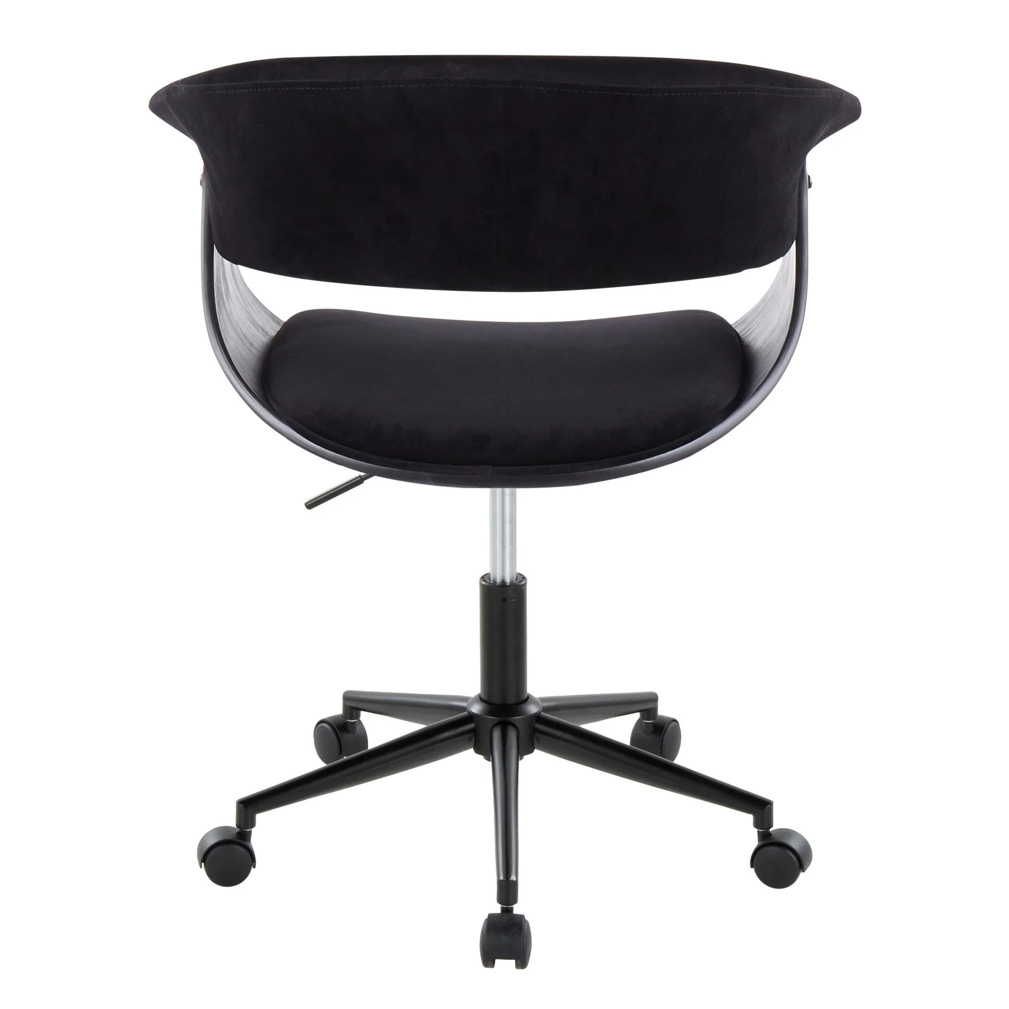 Vintage Mod Office Chair By LumiSource - OC-VMOV1 BKBKBK1 - Image 6