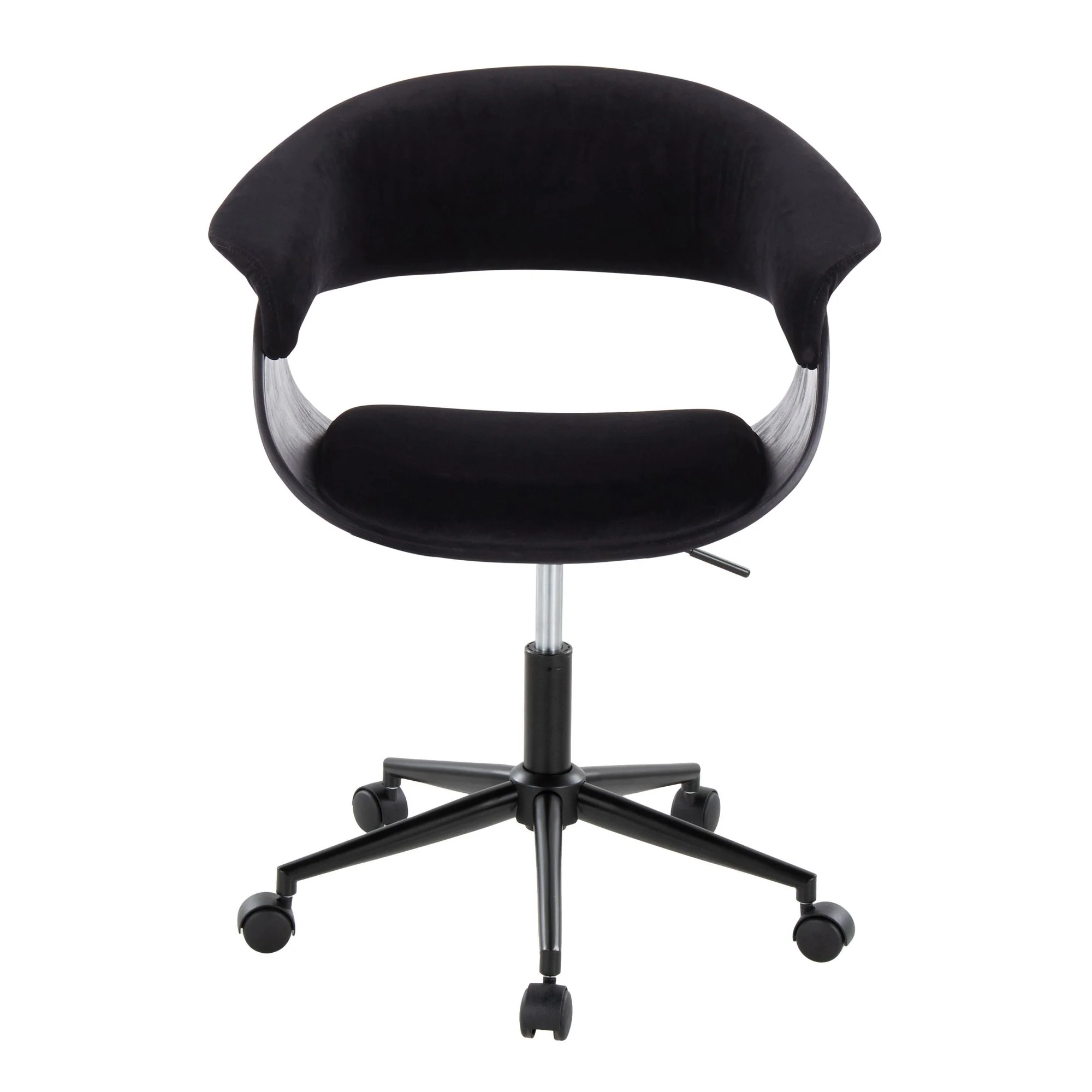 Vintage Mod Office Chair By LumiSource - OC-VMOV1 BKBKBK1 - Image 7