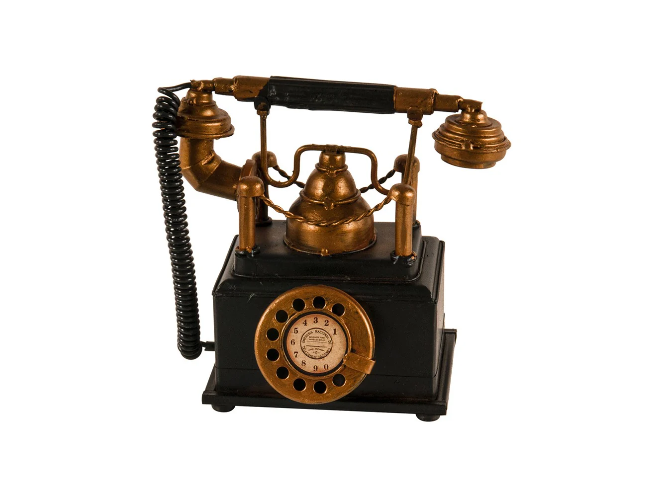 Vintage Telephone Coin Bank By Homeroots - Image 3