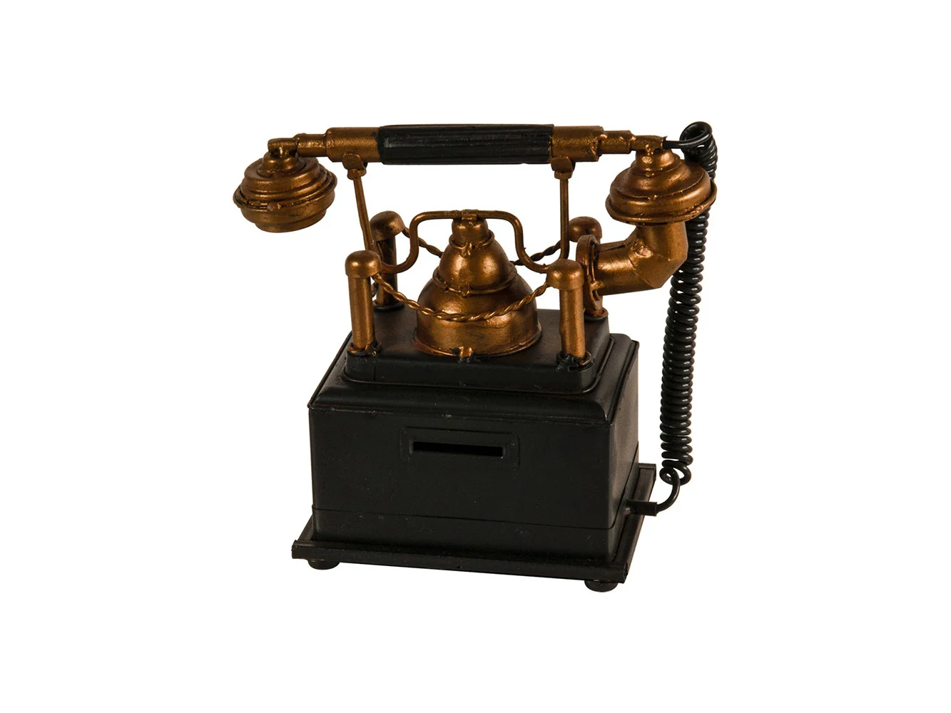 Vintage Telephone Coin Bank By Homeroots - Image 6