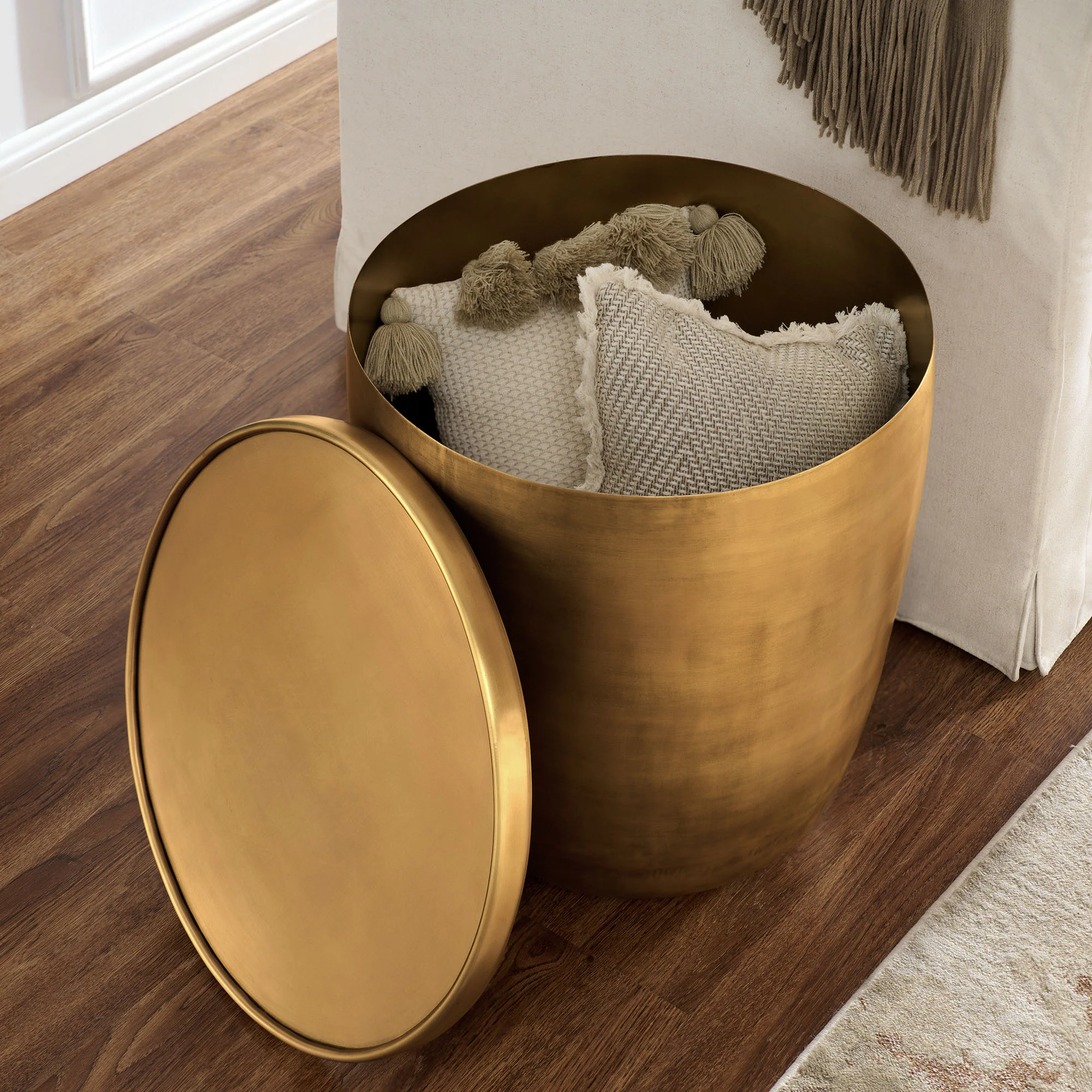 Viora Metal Storage Side Table by Modway - Image 8