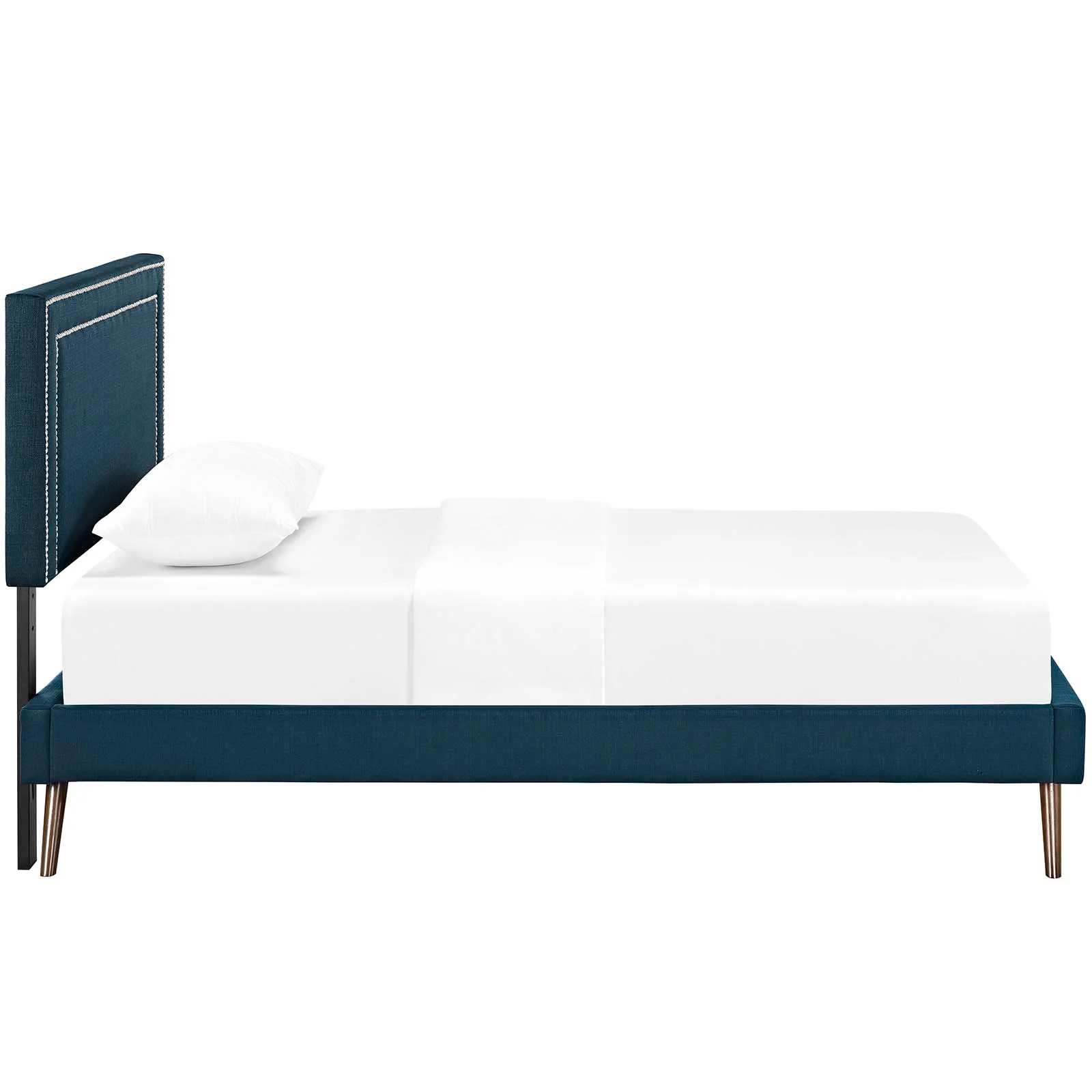 Virginia Twin Fabric Platform Bed with Round Splayed Legs By Modway - MOD-5911 - Image 4