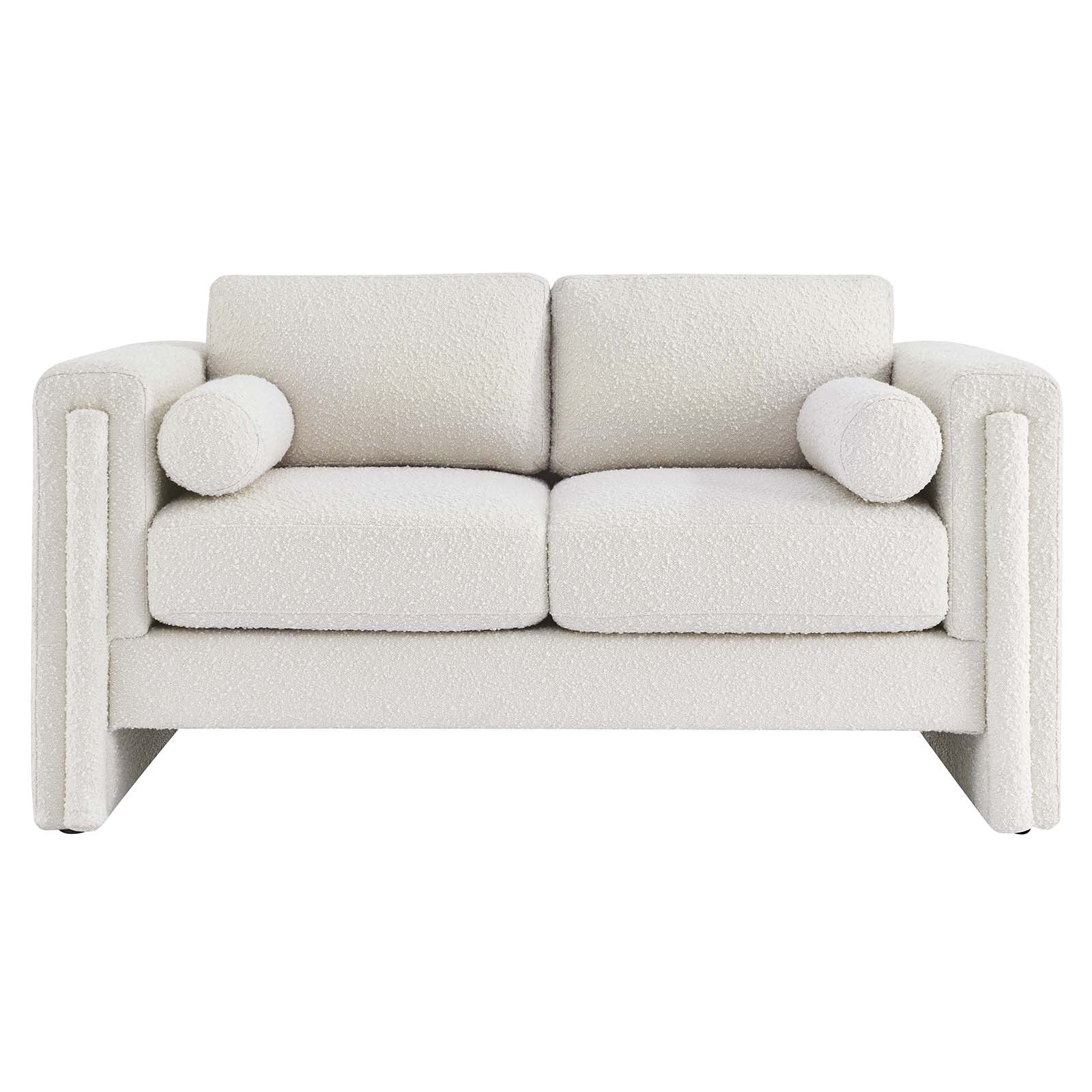 Visible Boucle Fabric Loveseat By Modway - EEI-6376 - Image 13