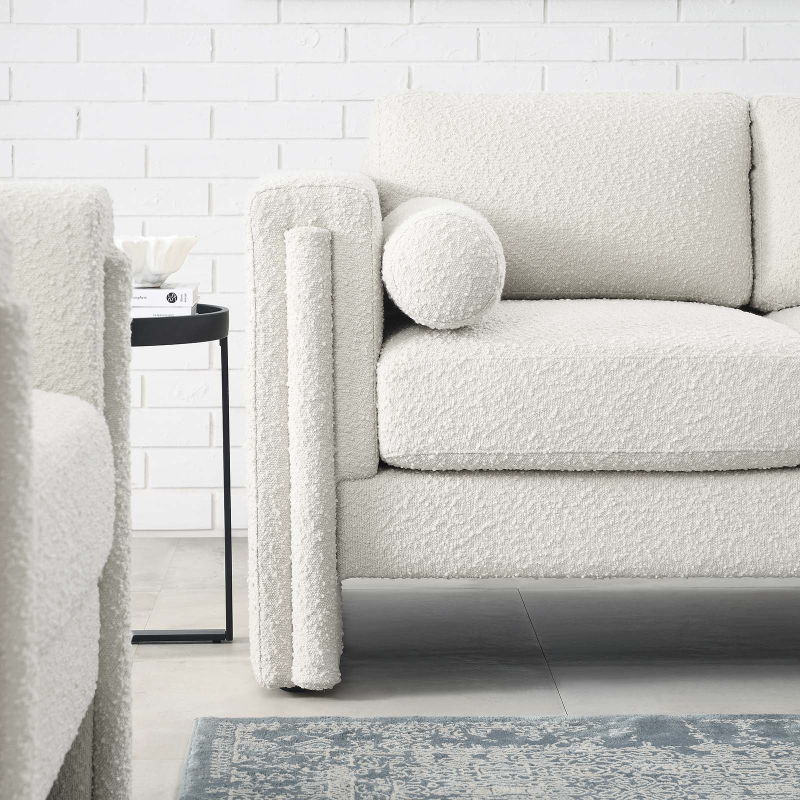 Visible Boucle Fabric Loveseat By Modway - EEI-6376 - Image 9