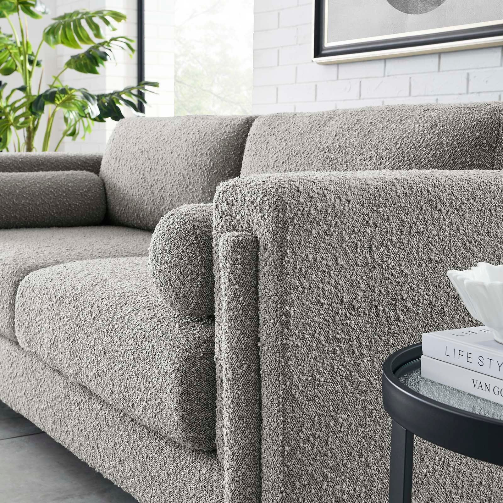 Visible Boucle Fabric Sofa By Modway - EEI-6378 - Image 17