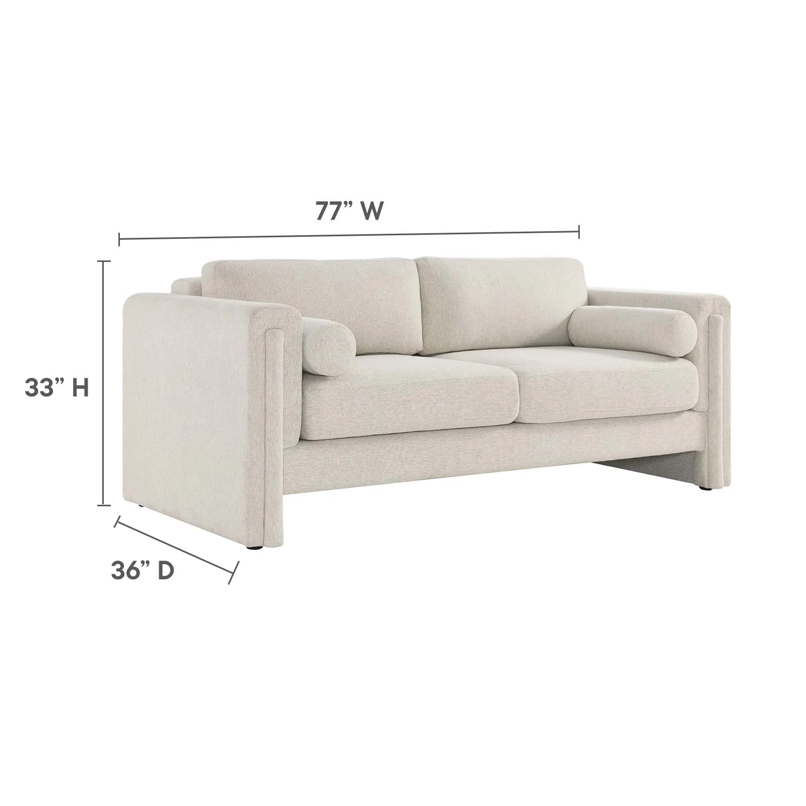 Visible Fabric Sofa By Modway - EEI-6377 - Image 16