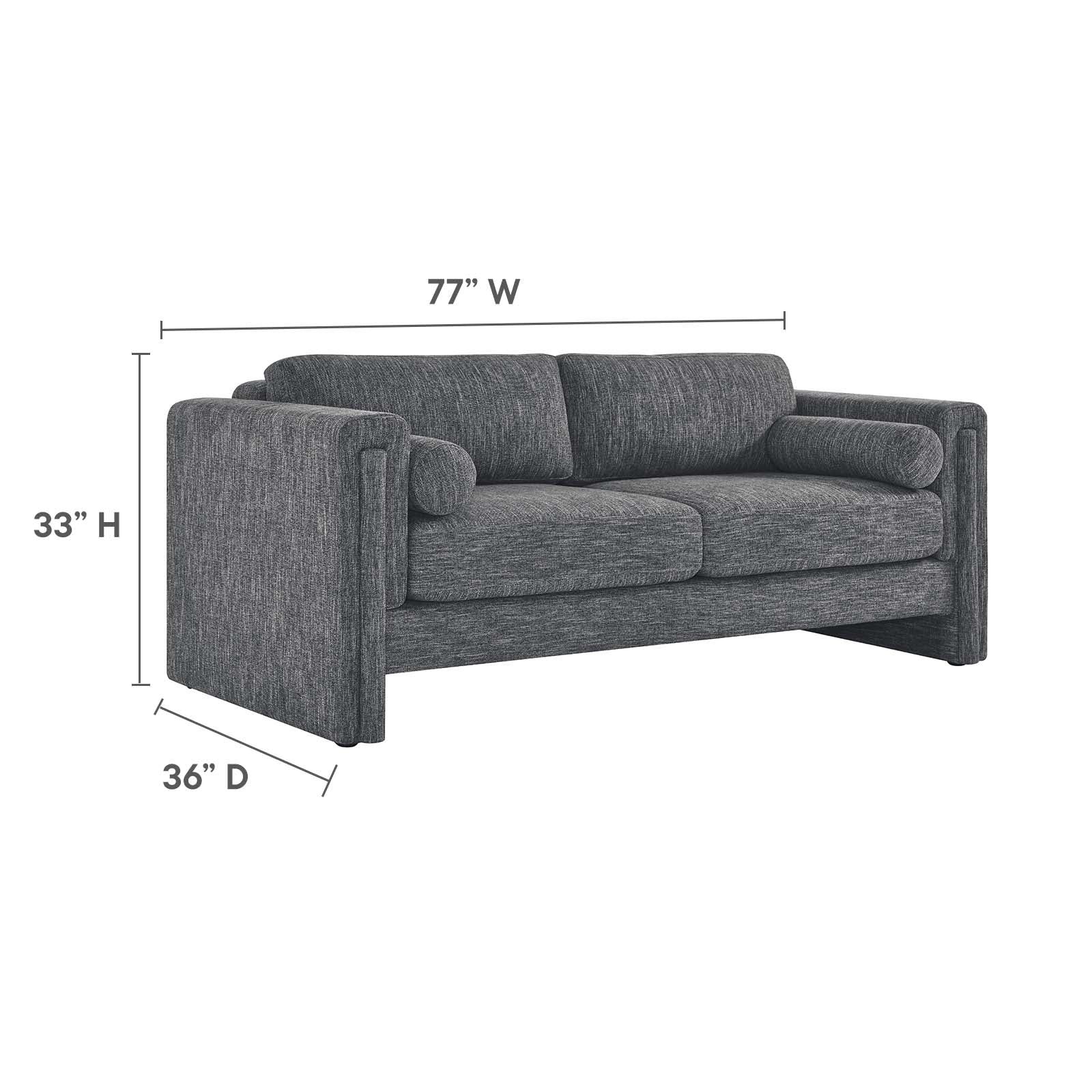 Visible Fabric Sofa By Modway - EEI-6377 - Image 8
