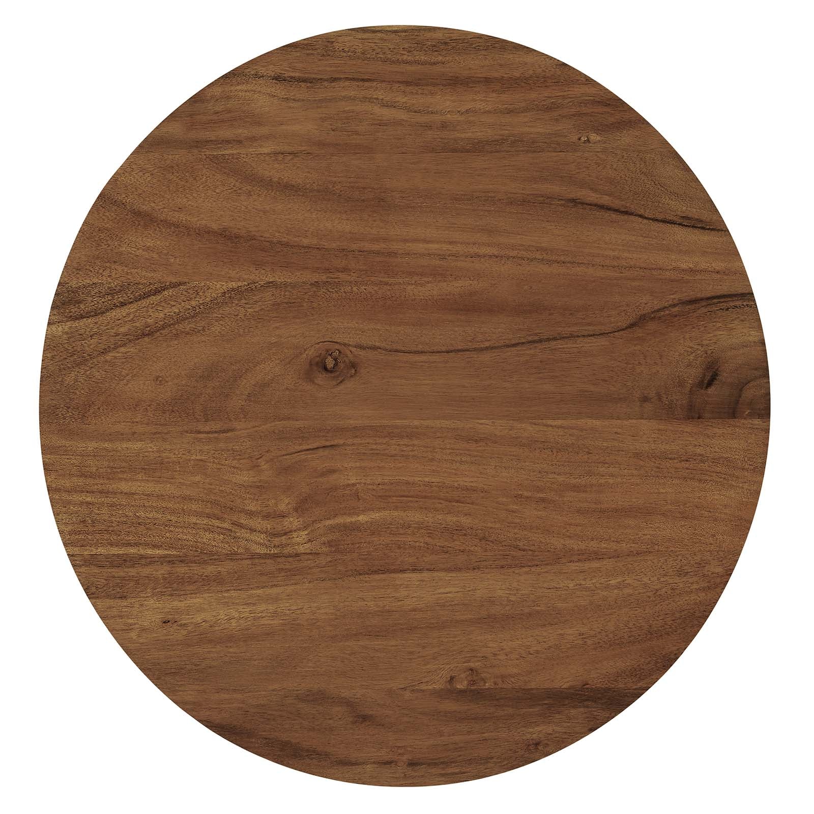 Viva Round Acacia Wood Side Table By Modway - EEI-6610 - Image 3