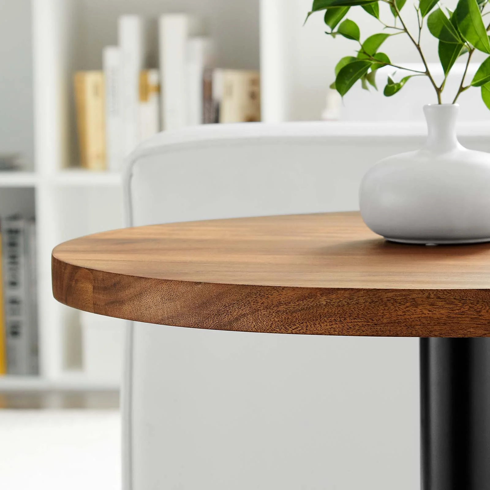 Viva Round Acacia Wood Side Table By Modway - EEI-6610 - Image 8