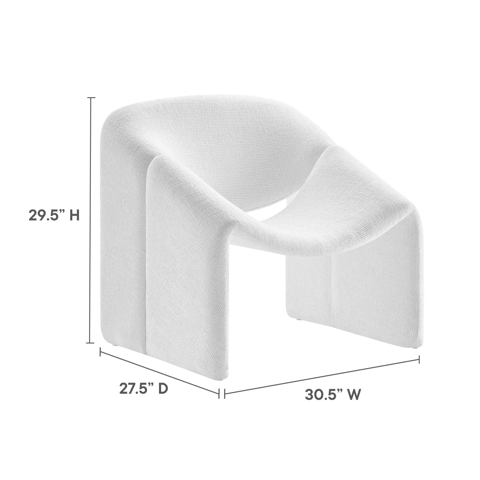Vivi Chenille Upholstered Accent Chair By Modway - EEI-6767 - Image 14