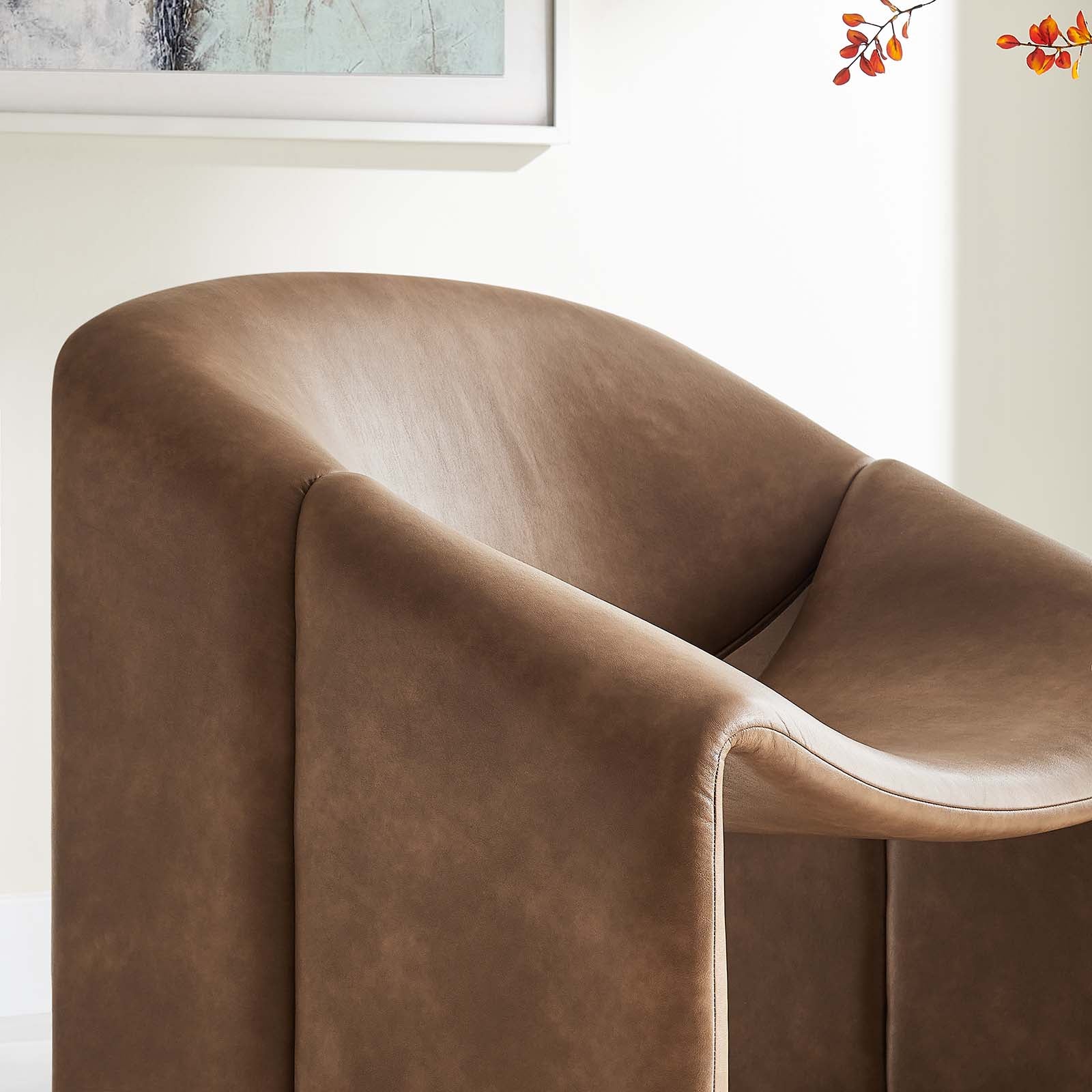Vivi Vegan Leather Accent Chair By Modway - EEI-6768 - Image 8