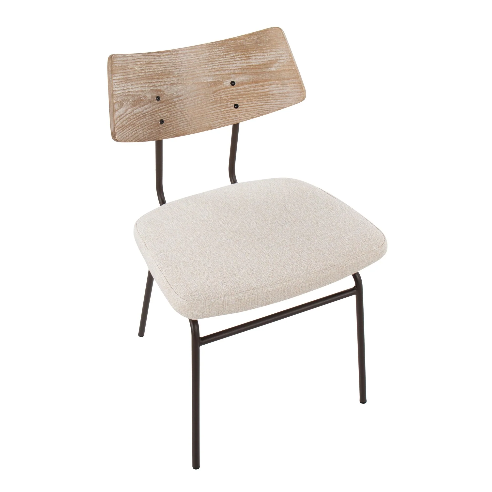 Walker Chair - Set of 2 White By LumiSource - Image 3