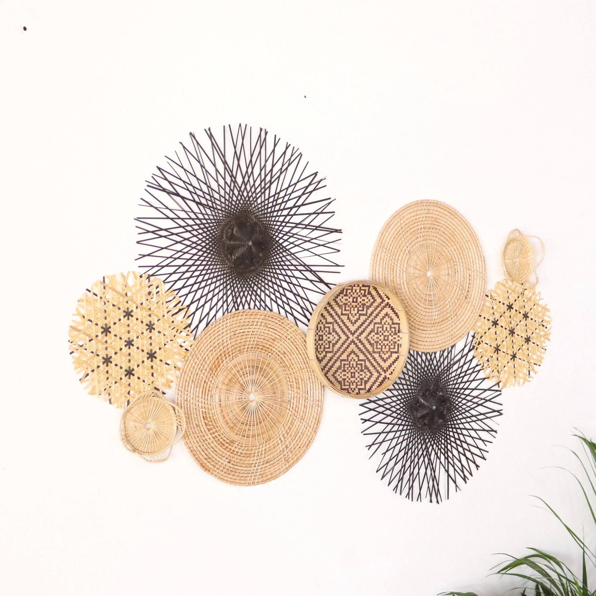 Wall Hanging DeCor Set Of 9 - Da Mi Ka By Thaihome - Image 4