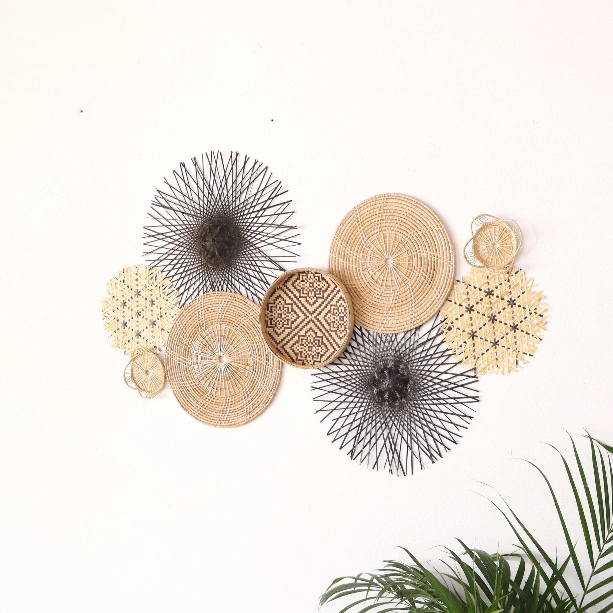 Wall Hanging DeCor Set Of 9 - Da Mi Ka By Thaihome - Image 6