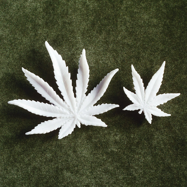 Wall Play Cannabis Leaf Set Of 10 By Gold Leaf Design Group - Image 4