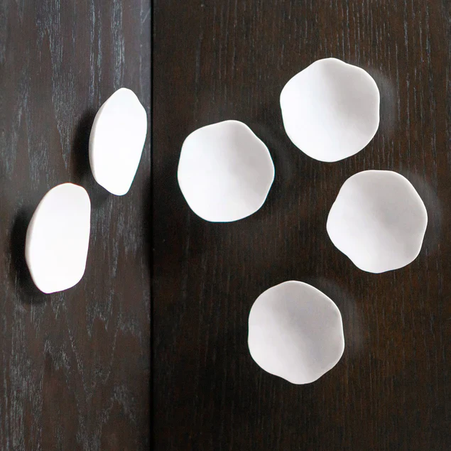 Wall Play Derma, Cream/Lt Grey Set Of 10 By Gold Leaf Design Group - Image 3