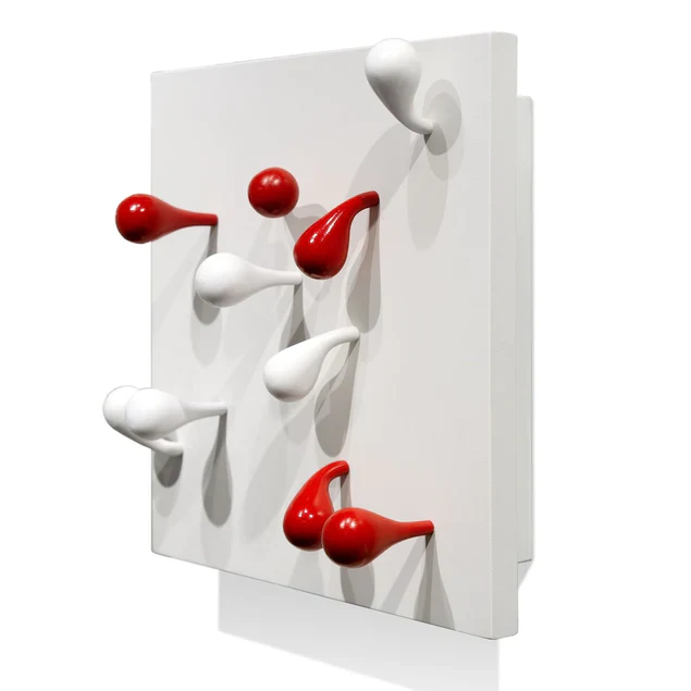 Wall Play Fig White Set Of 20 By Gold Leaf Design Group - Image 4