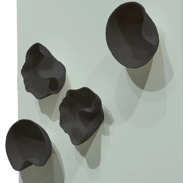 Wall Play Organic Black Set Of 6 By Gold Leaf Design Group - Image 3
