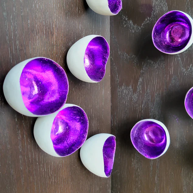 Wall Play Seed, Purple Foil, 20 By Gold Leaf Design Group - Image 3