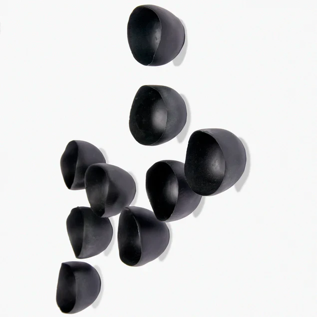 Wall Play Substrate White, 'Seed Black By Gold Leaf Design Group - Image 2