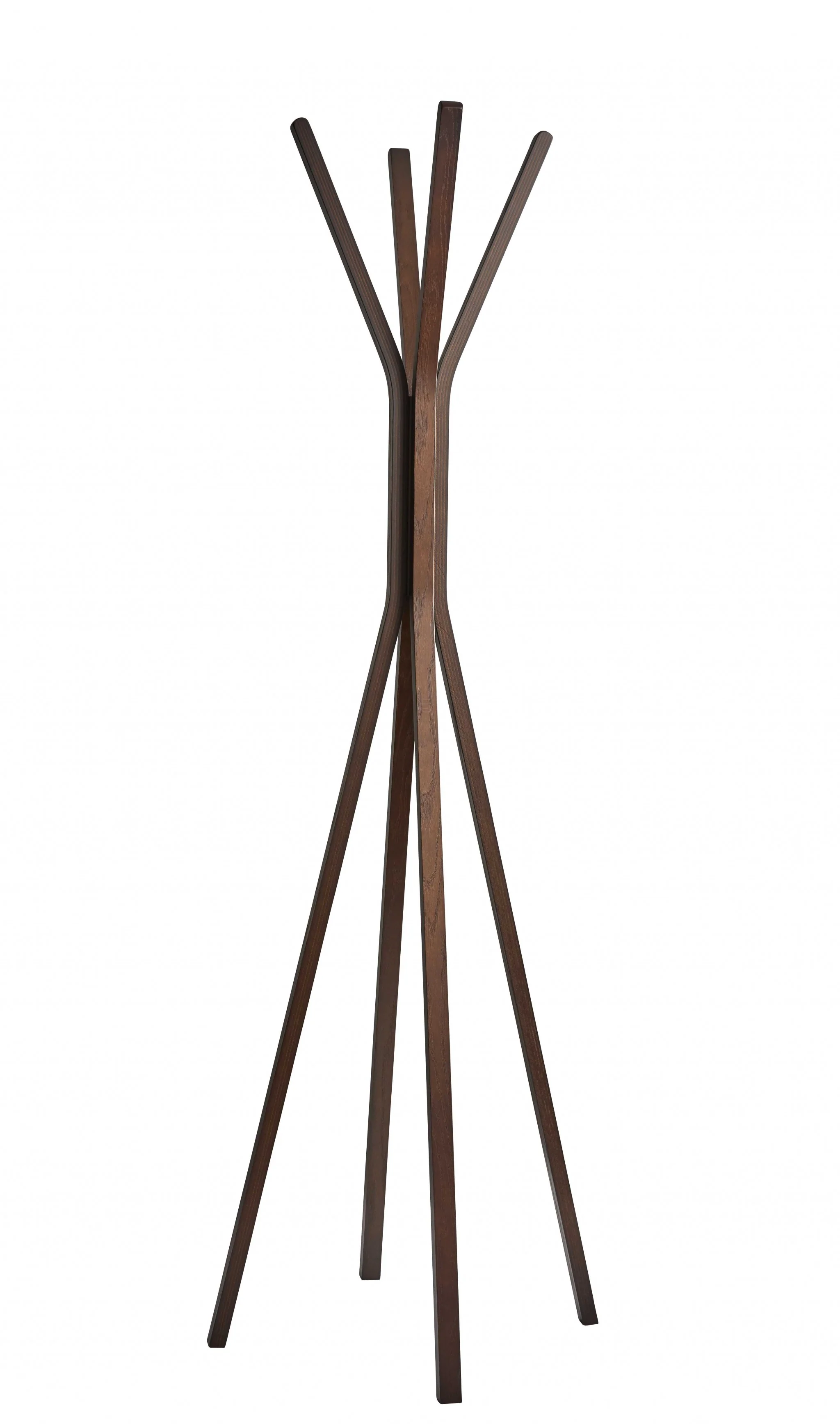 Walnut  Coat Rack By Homeroots - Image 2