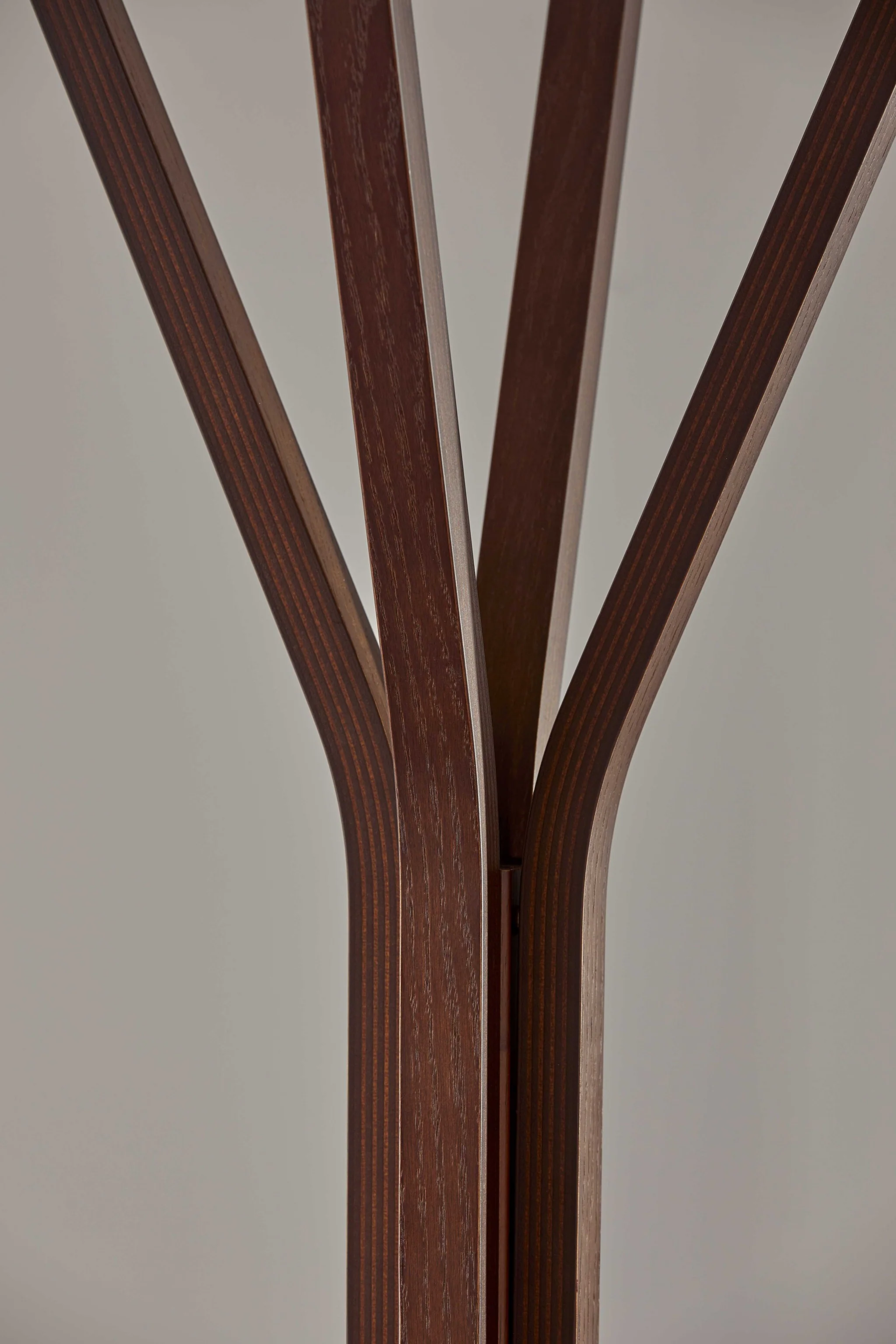 Walnut  Coat Rack By Homeroots - Image 5