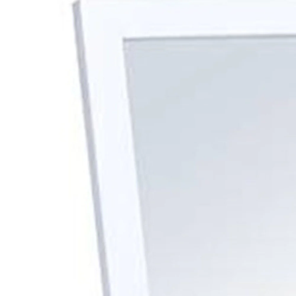 Walnut Finish Full Length Standing Mirror By Homeroots - Image 8