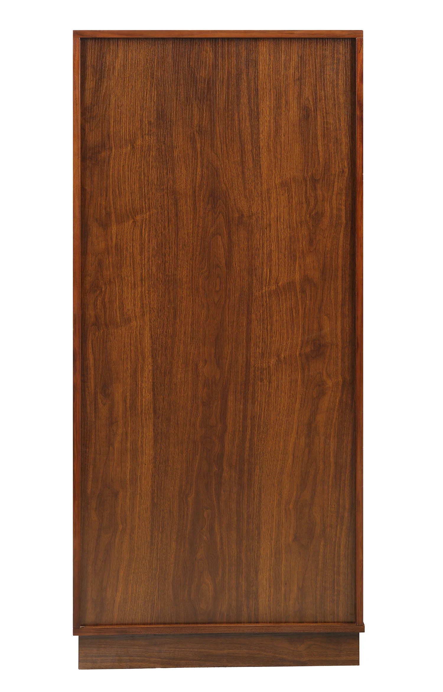 Walnut Mdf Wine Cabinet By Homeroots - Image 3