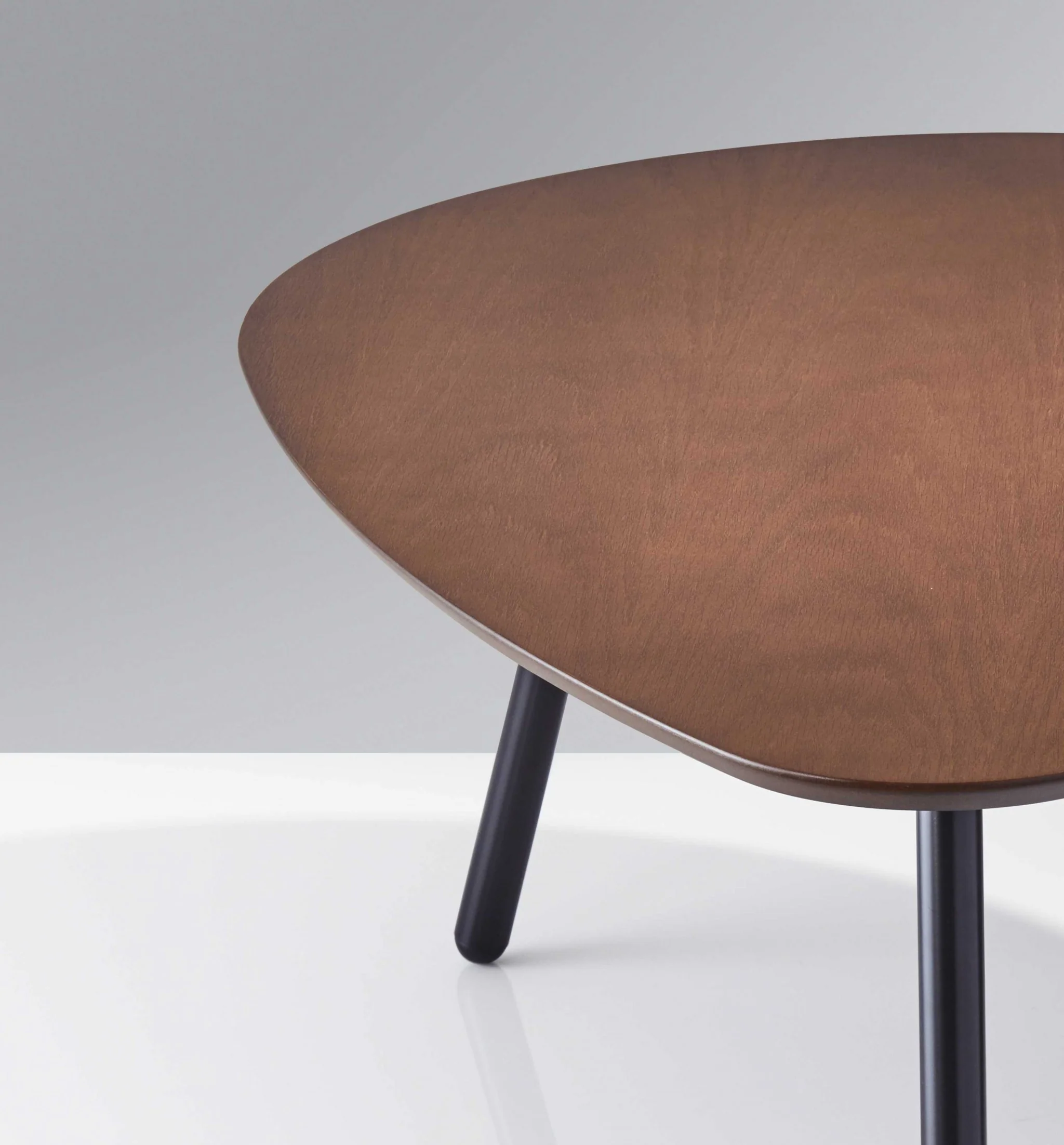 Walnut Nesting Coffee Table By Homeroots - Image 3