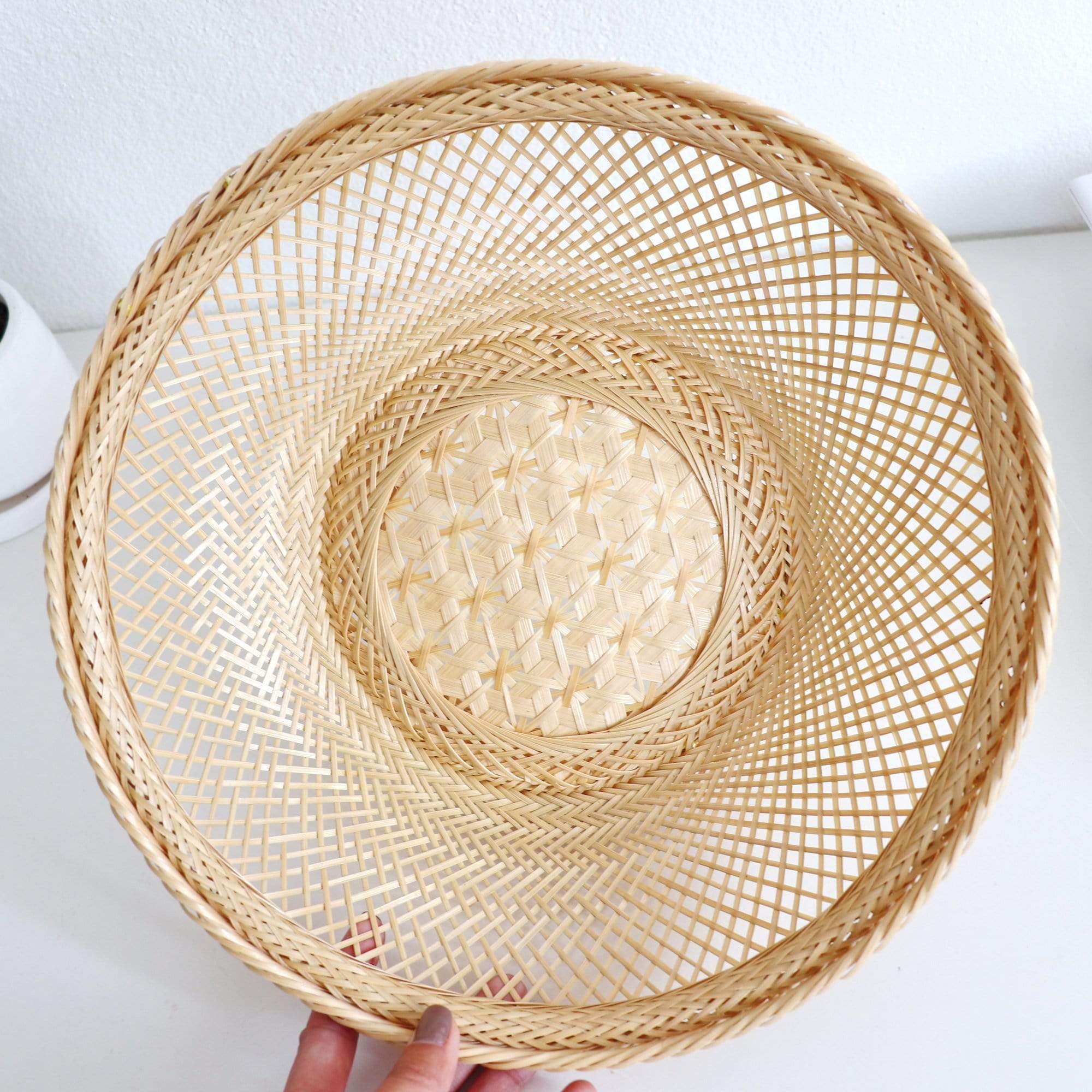 Wantana- Bamboo Small Bead Basket By Thaihome - Image 2