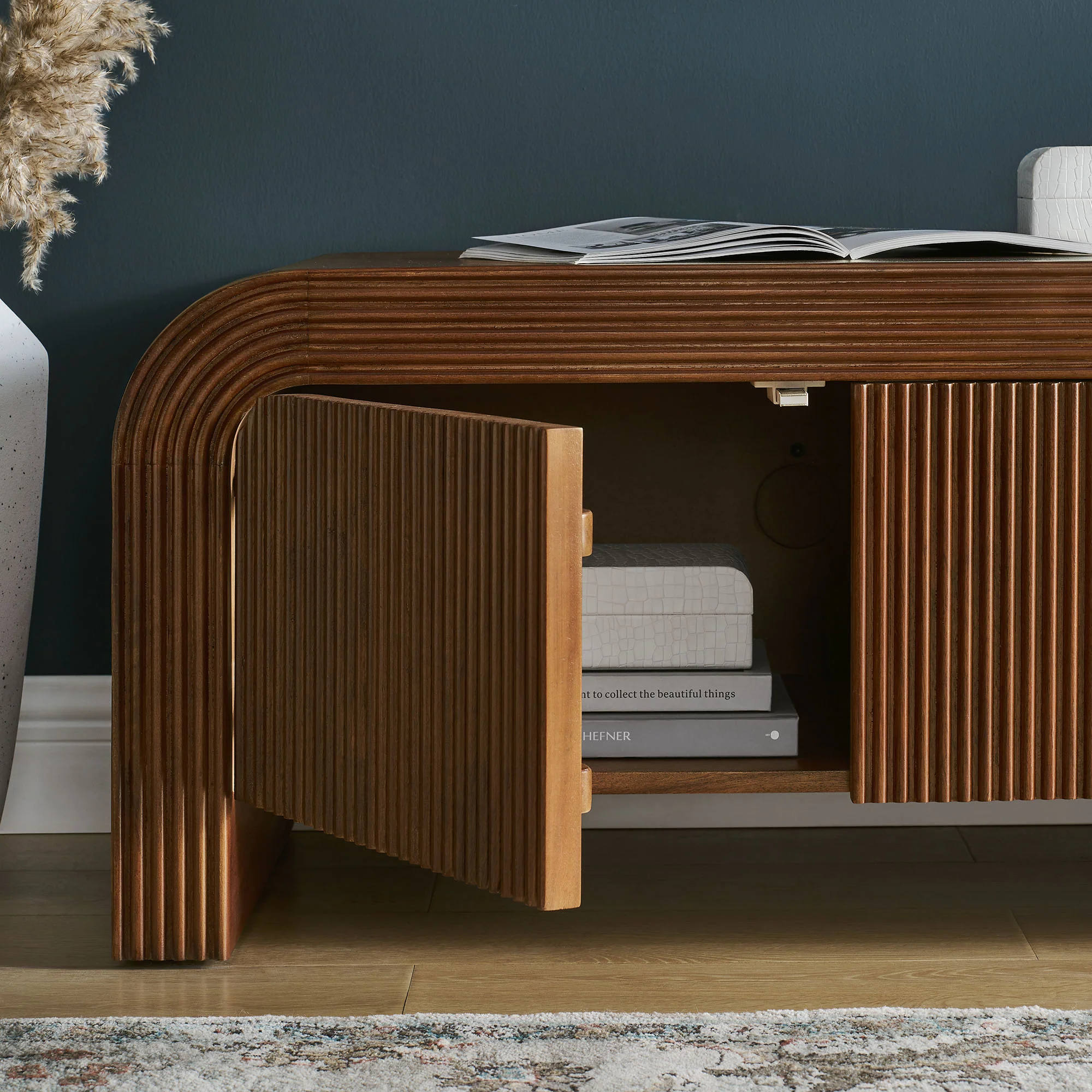 Waterflute 68" Fluted TV Stand by Modway - Image 15