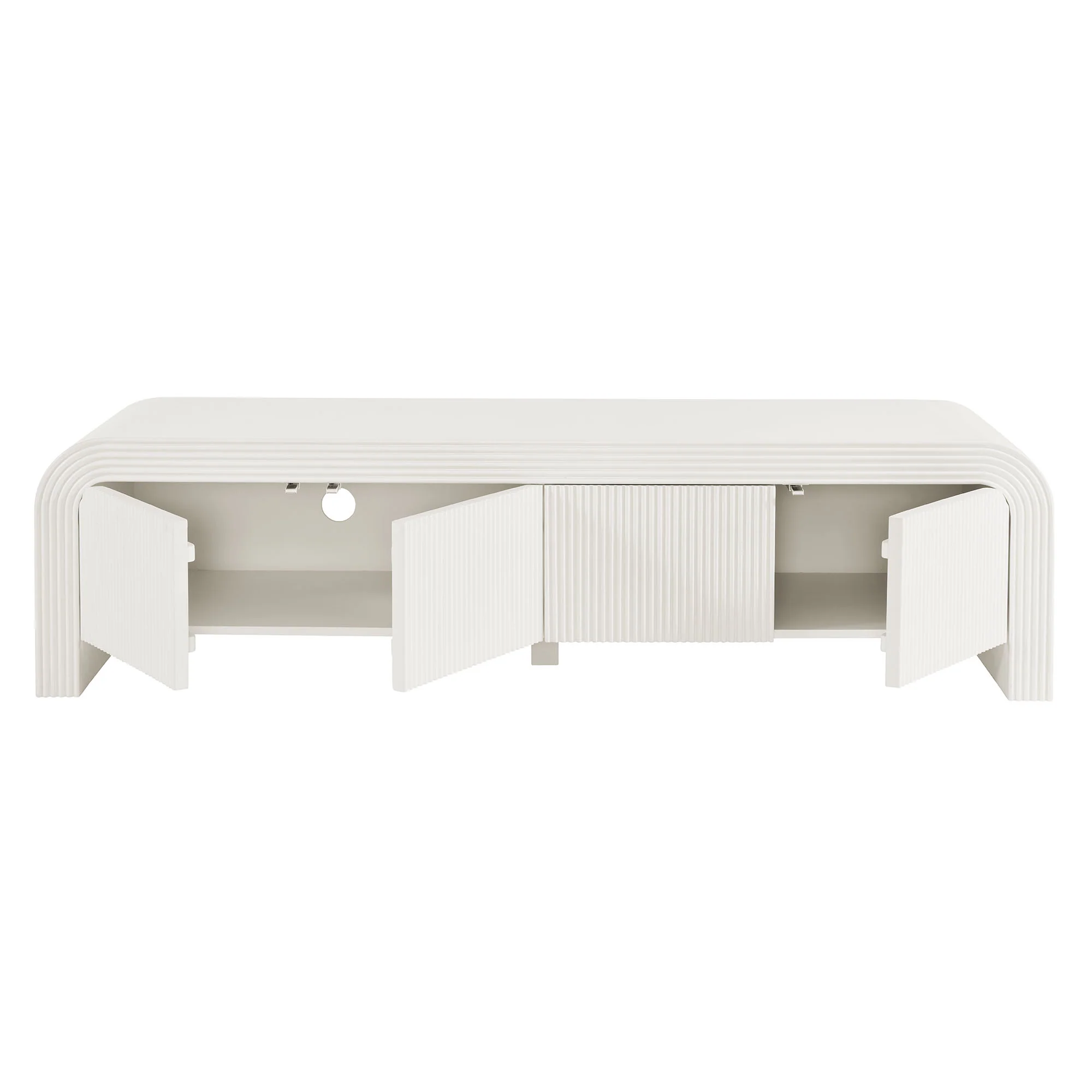 Waterflute 68" Fluted TV Stand by Modway - Image 5