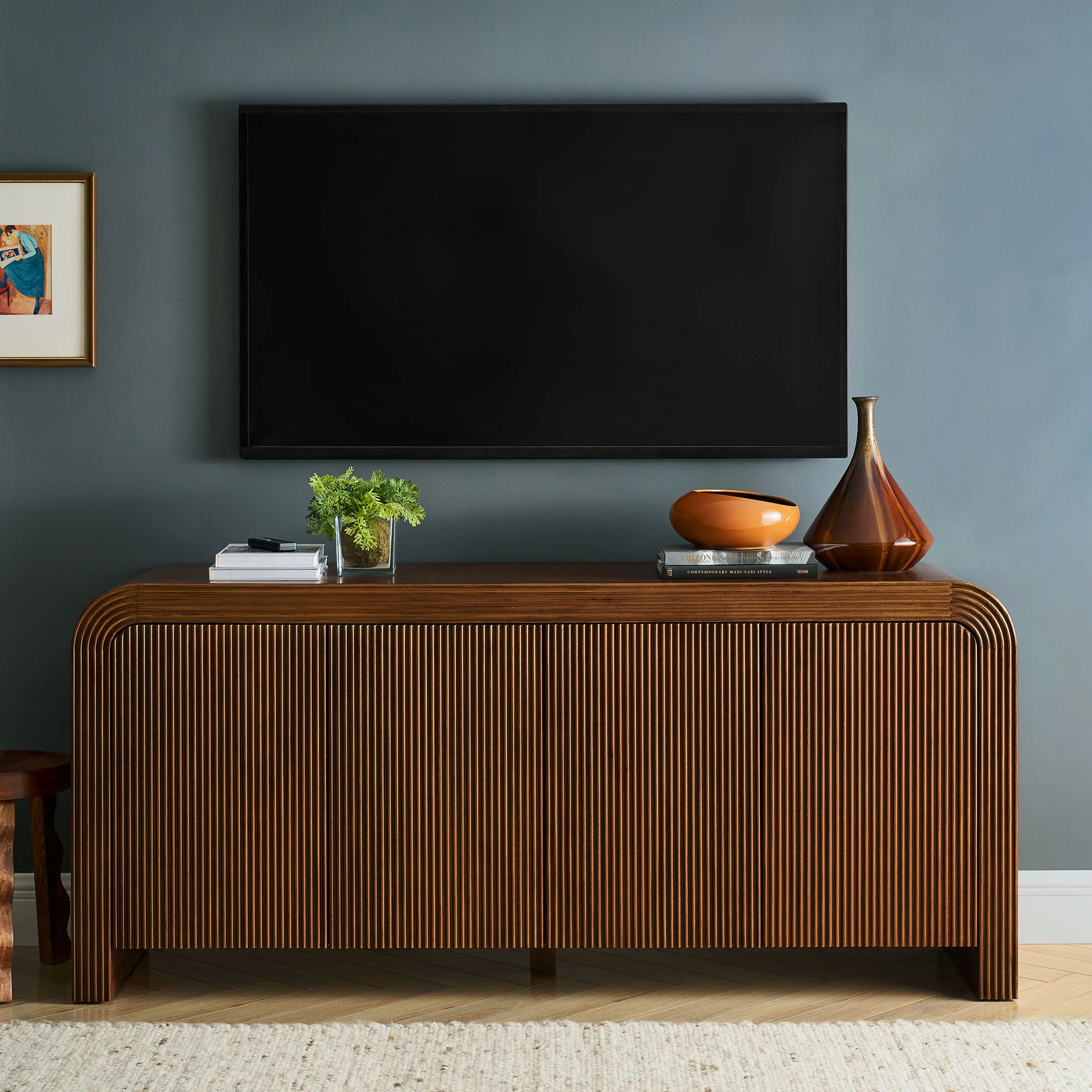 Waterflute 70" Fluted Sideboard Cabinet by Modway - Image 17