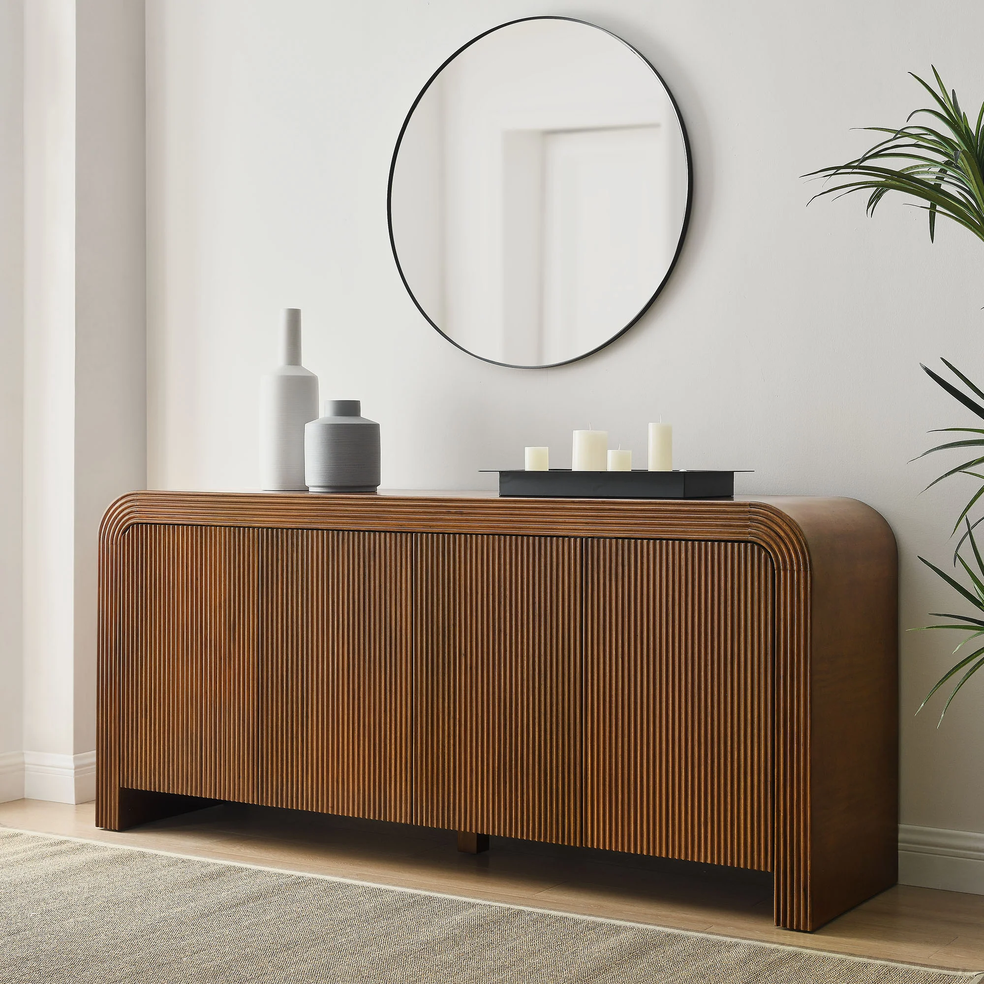 Waterflute 70" Fluted Sideboard Cabinet by Modway - Image 18