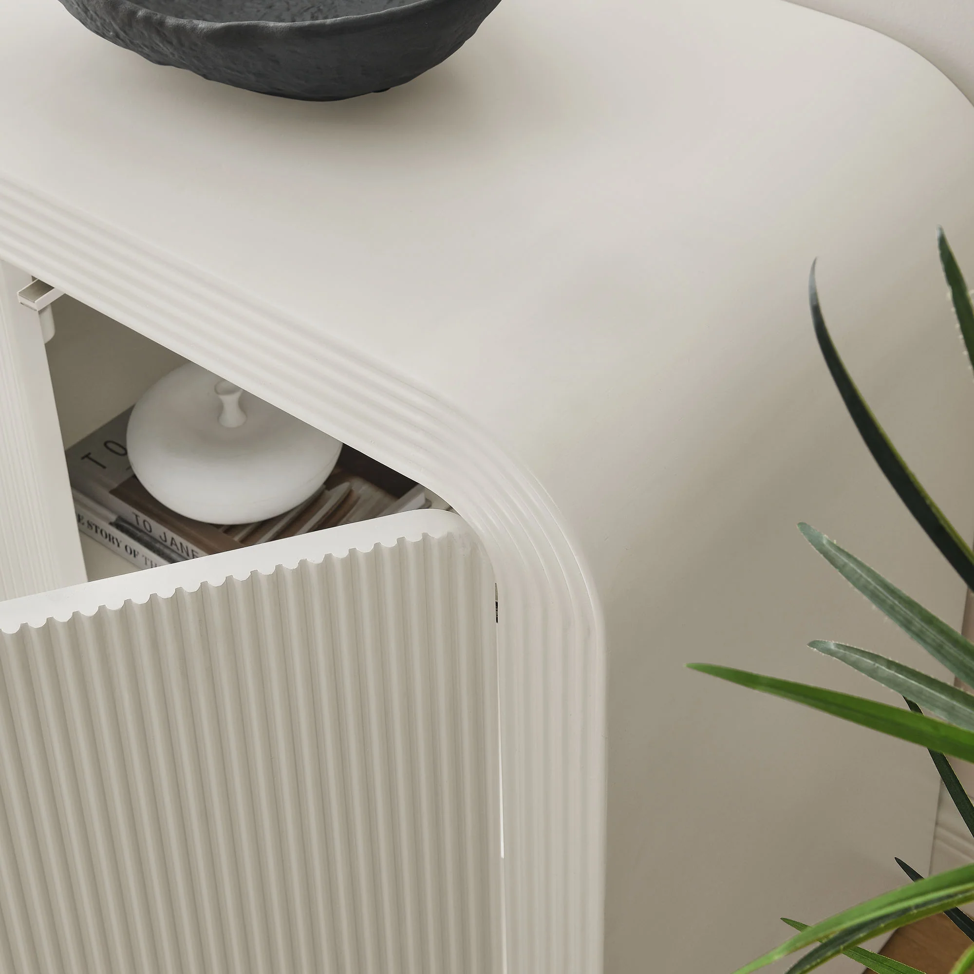Waterflute 70" Fluted Sideboard Cabinet by Modway - Image 7