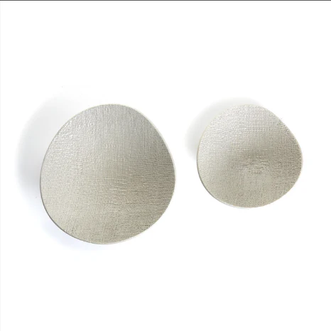 Wave Bowl in a Shitake Beige Color Set Of 8 By Tozai Home - Image 4