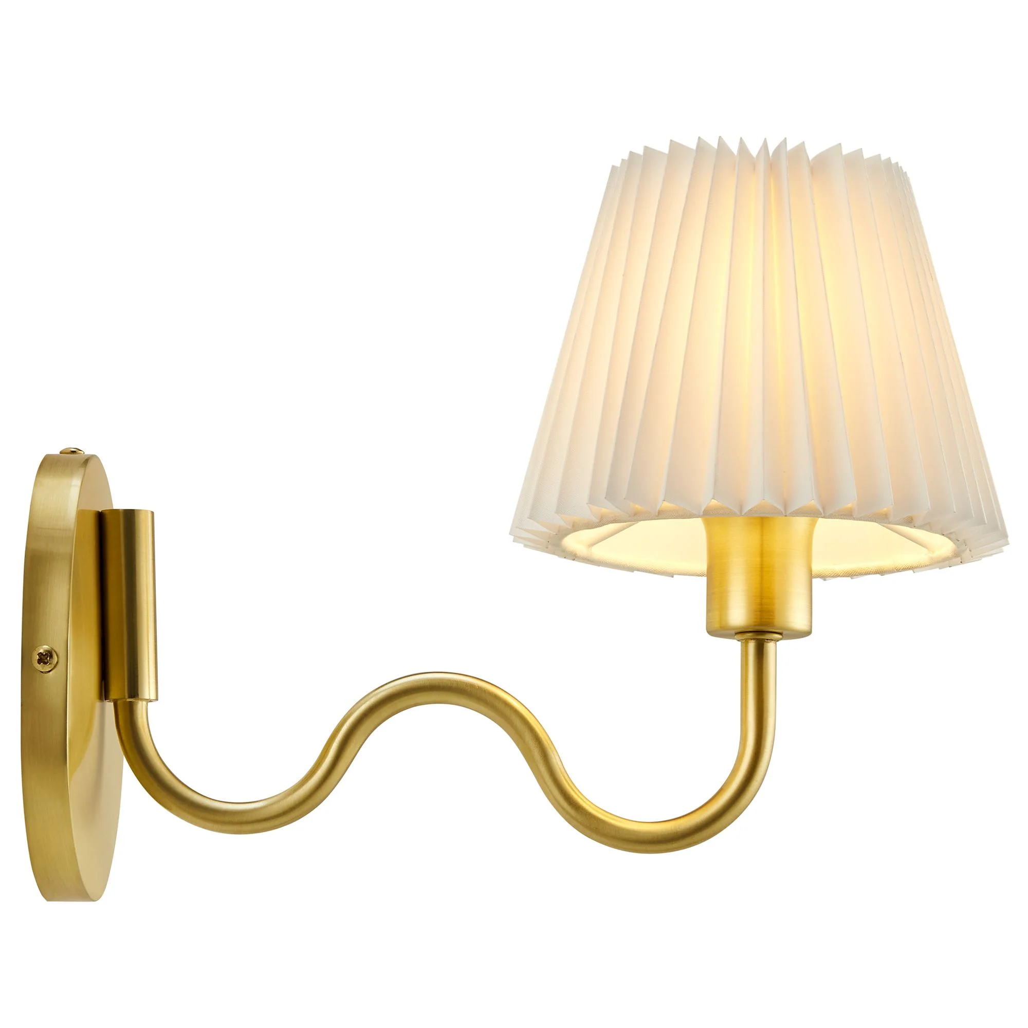 Wave Squiggle Arm Wall Sconce by Modway - Image 13