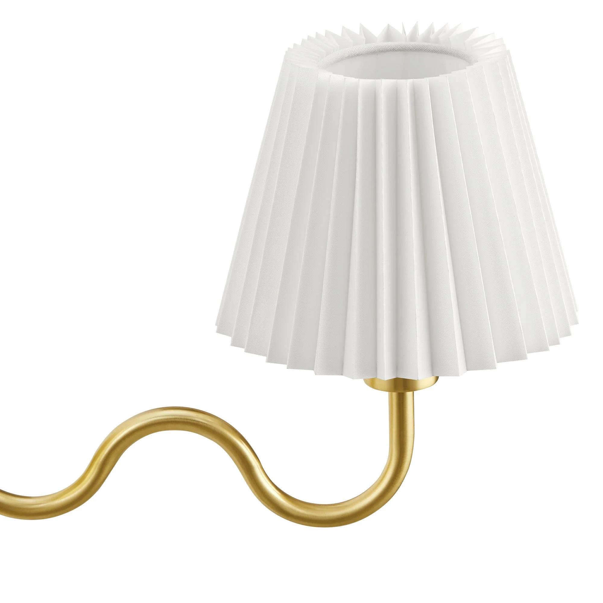 Wave Squiggle Arm Wall Sconce by Modway - Image 16