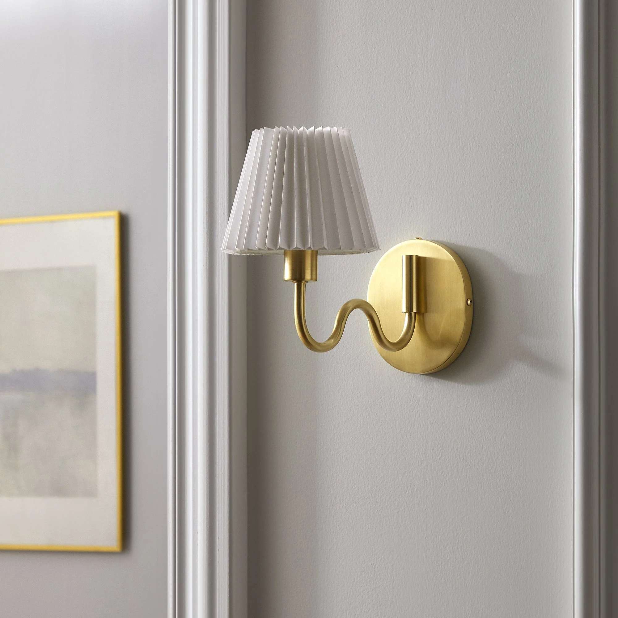 Wave Squiggle Arm Wall Sconce by Modway - Image 18