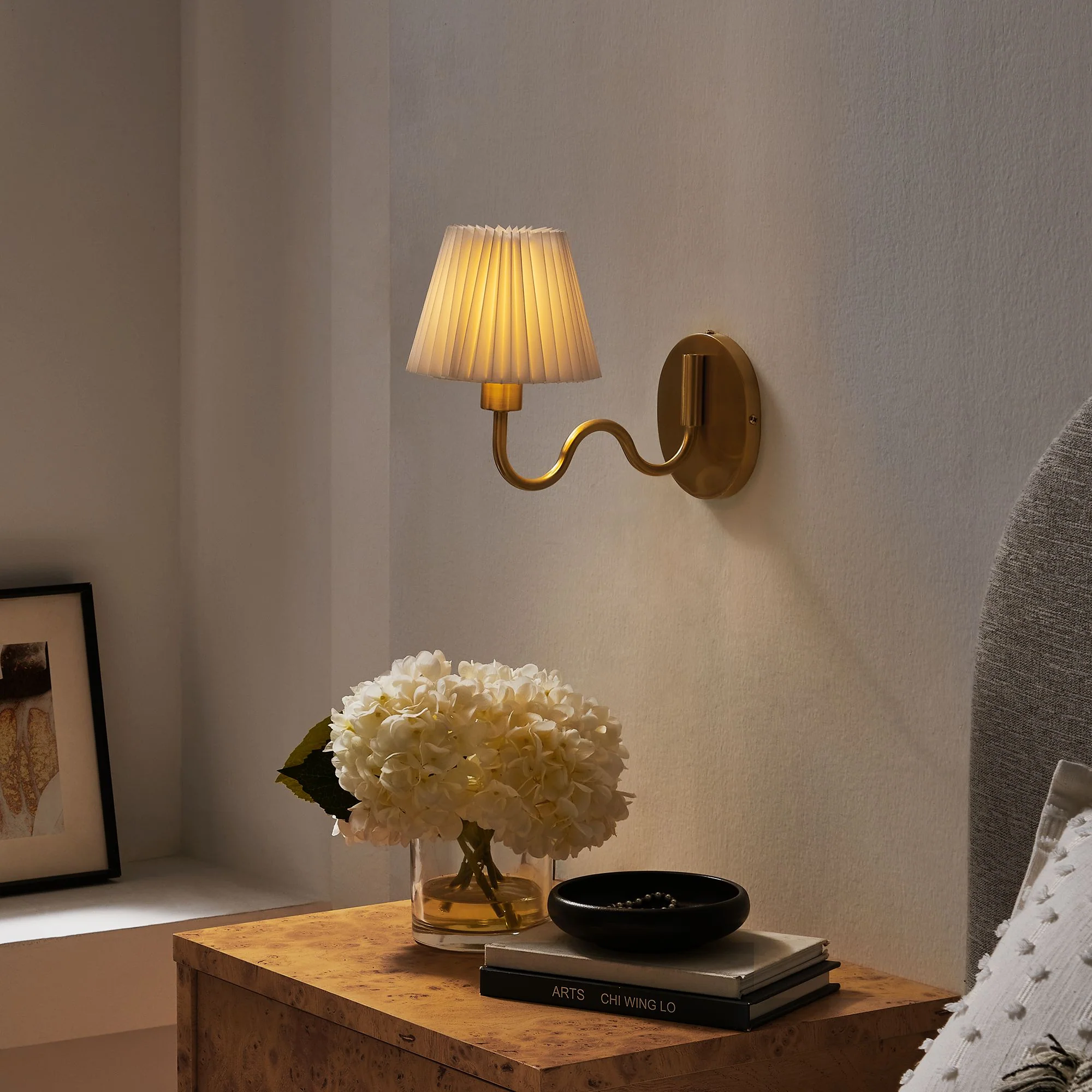 Wave Squiggle Arm Wall Sconce by Modway - Image 19